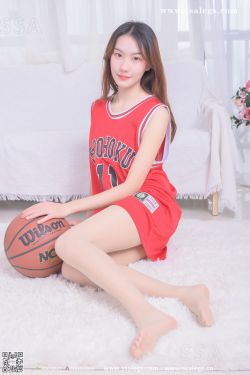 [SSA丝社]超清写真 No.325 素素 小姐姐放假在家穿丝袜陪你玩篮球(下)