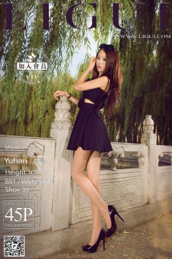 [丽柜贵足LiGui] Model 语寒《街拍时尚超短裙女郎》美腿玉足写真图片