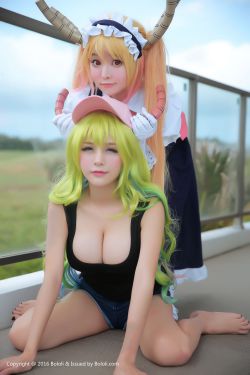 夏美酱、柳侑绮《小林家的龙女仆》日常版本！ [Bololi波萝社] BOL.047
