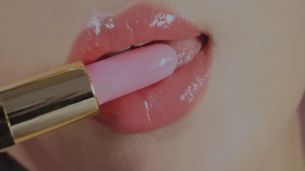 Rose ASMR 吃各种颜色的口红和耳语