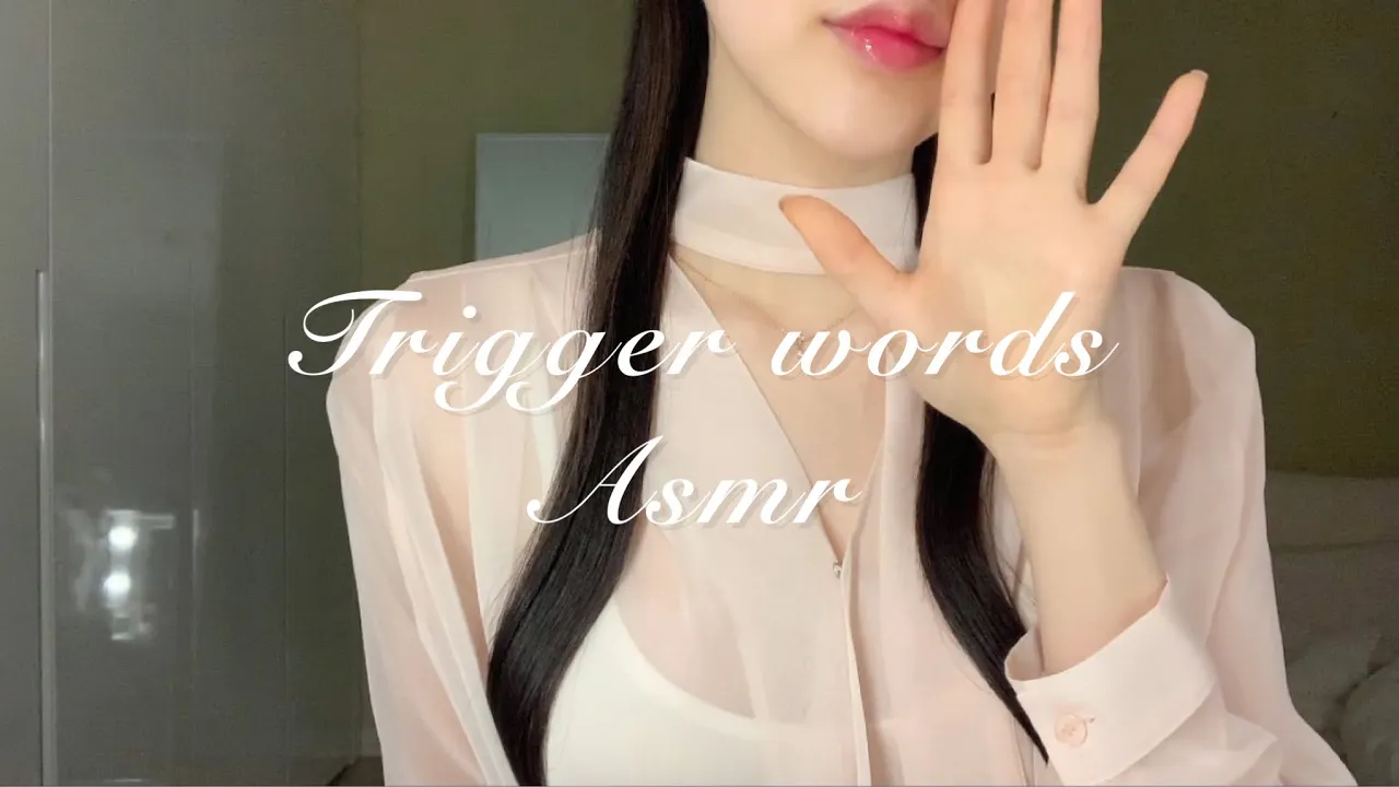 ASMR / 25个重复刺痛声音耳语✨手部动作