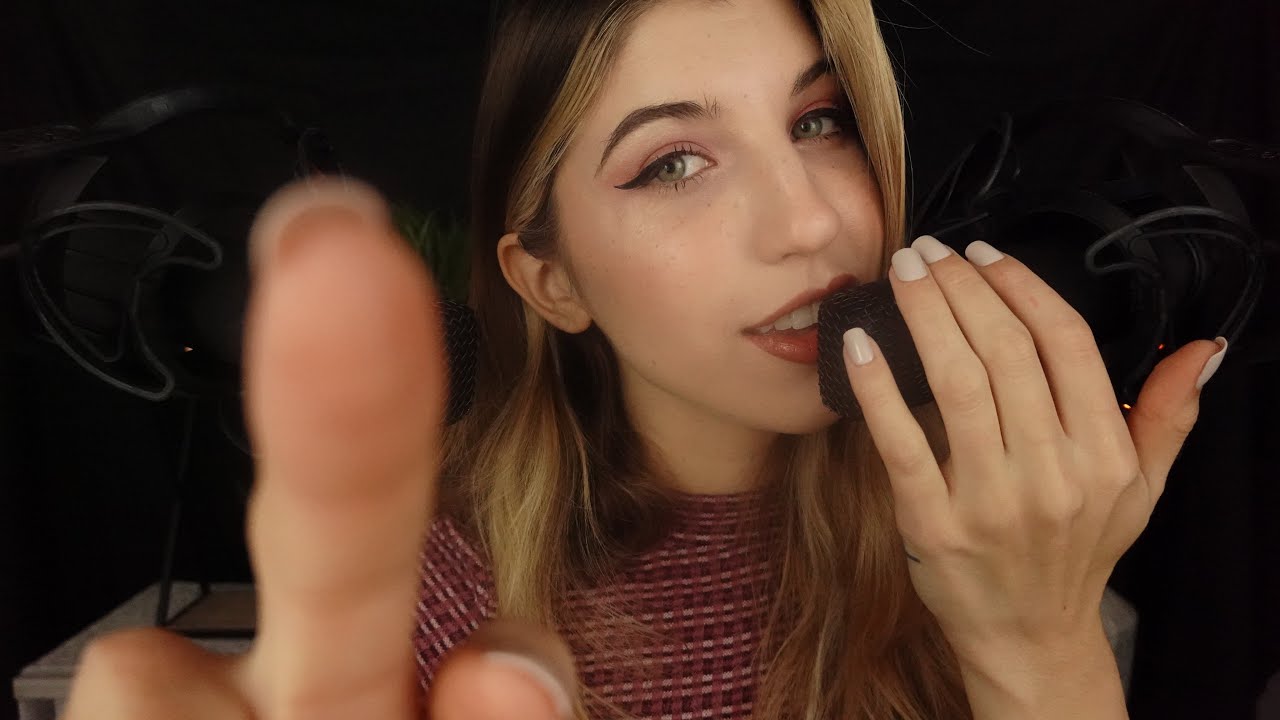 [ASMR] 无限靠近麦克风 英文名字触发词和绵绵耳语