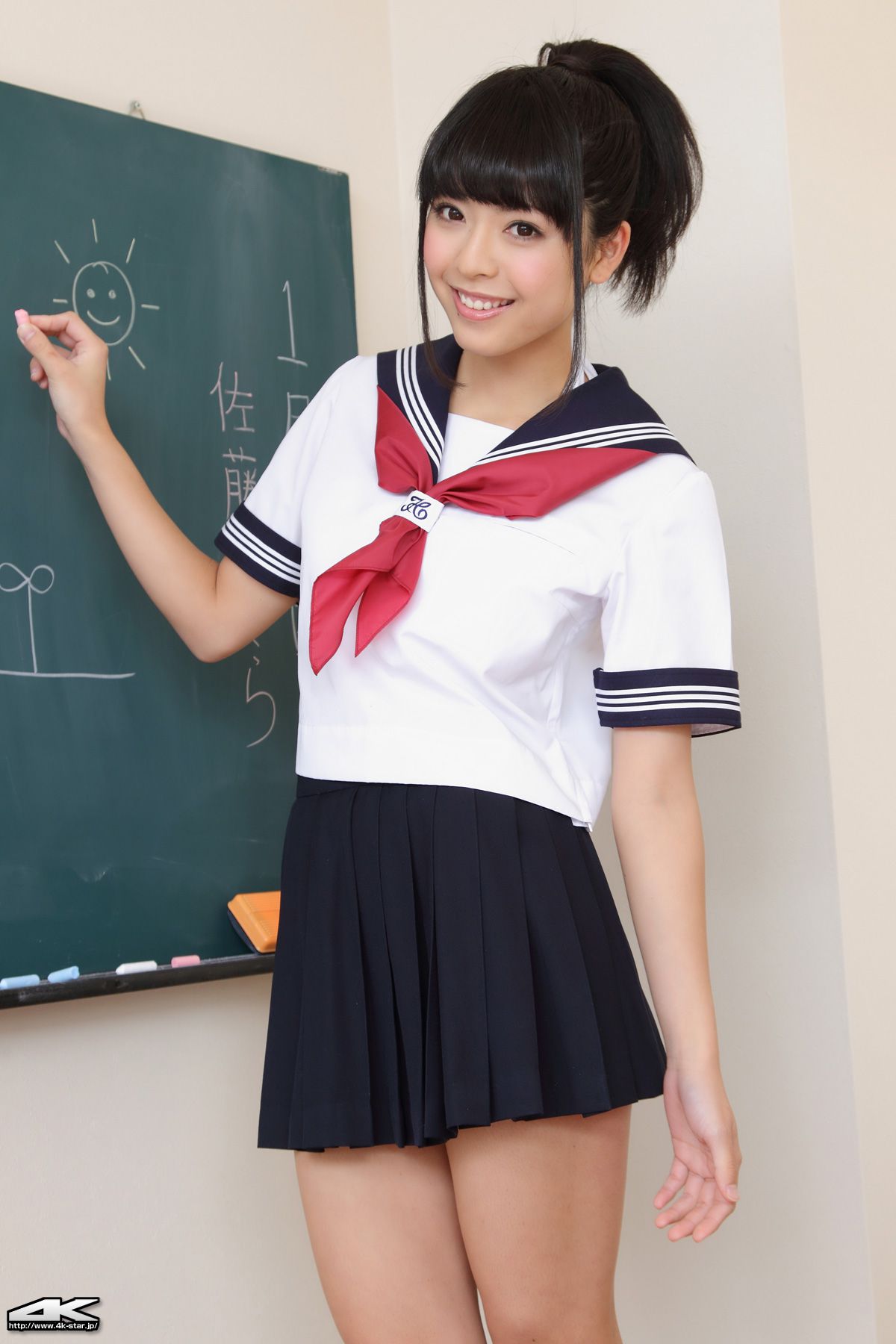 [4K-STAR] NO.00021 Sakura Sato 佐藤さくら Sailor Suit 水手服_第2张