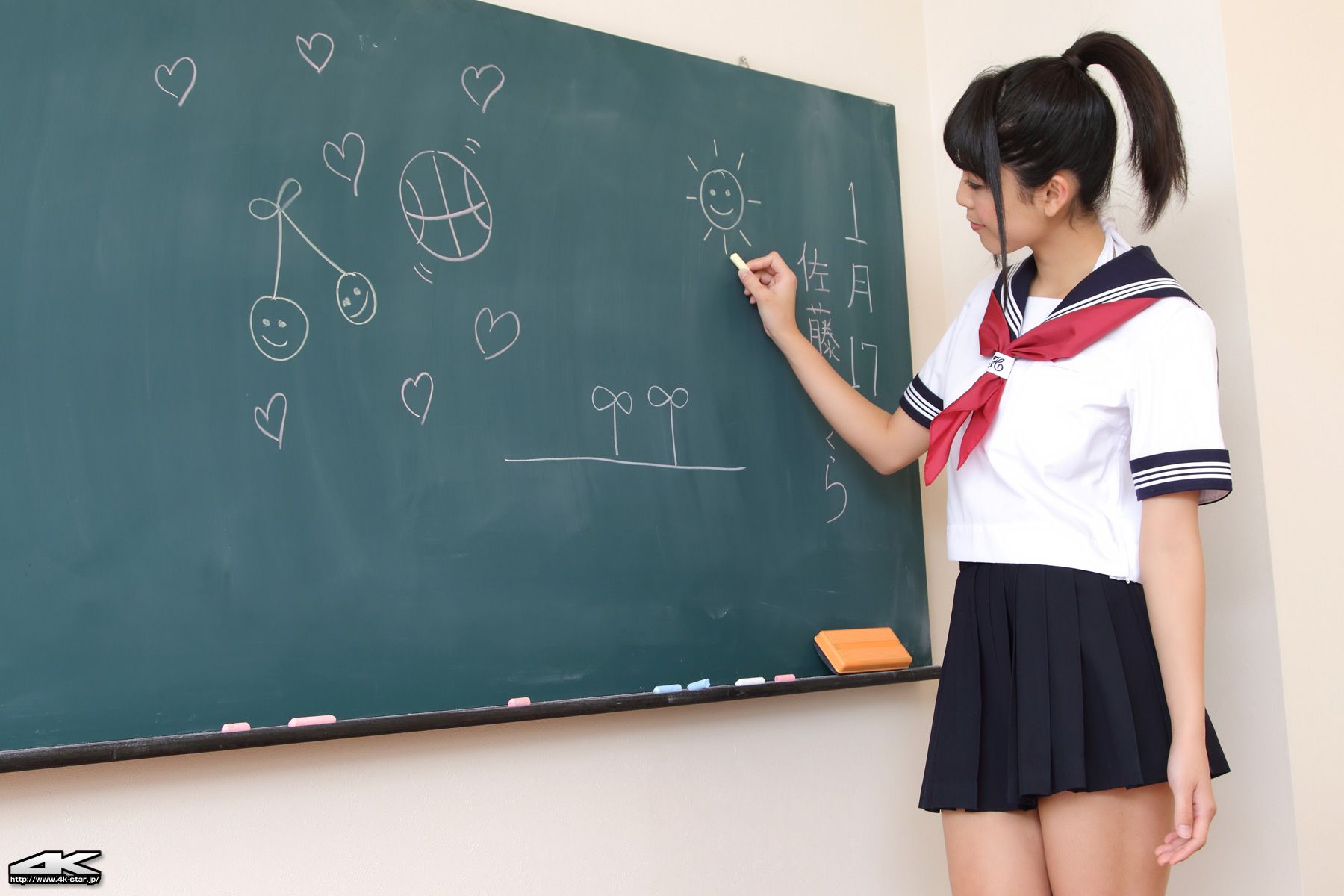 [4K-STAR] NO.00021 Sakura Sato 佐藤さくら Sailor Suit 水手服_第3张