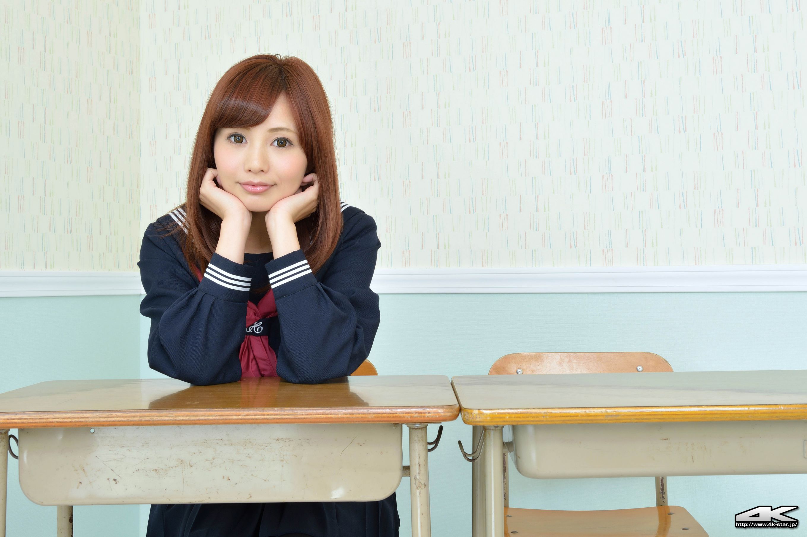 [4K-STAR] NO.00110 安藤ちひろ School Girl 水手服学生装_第2张