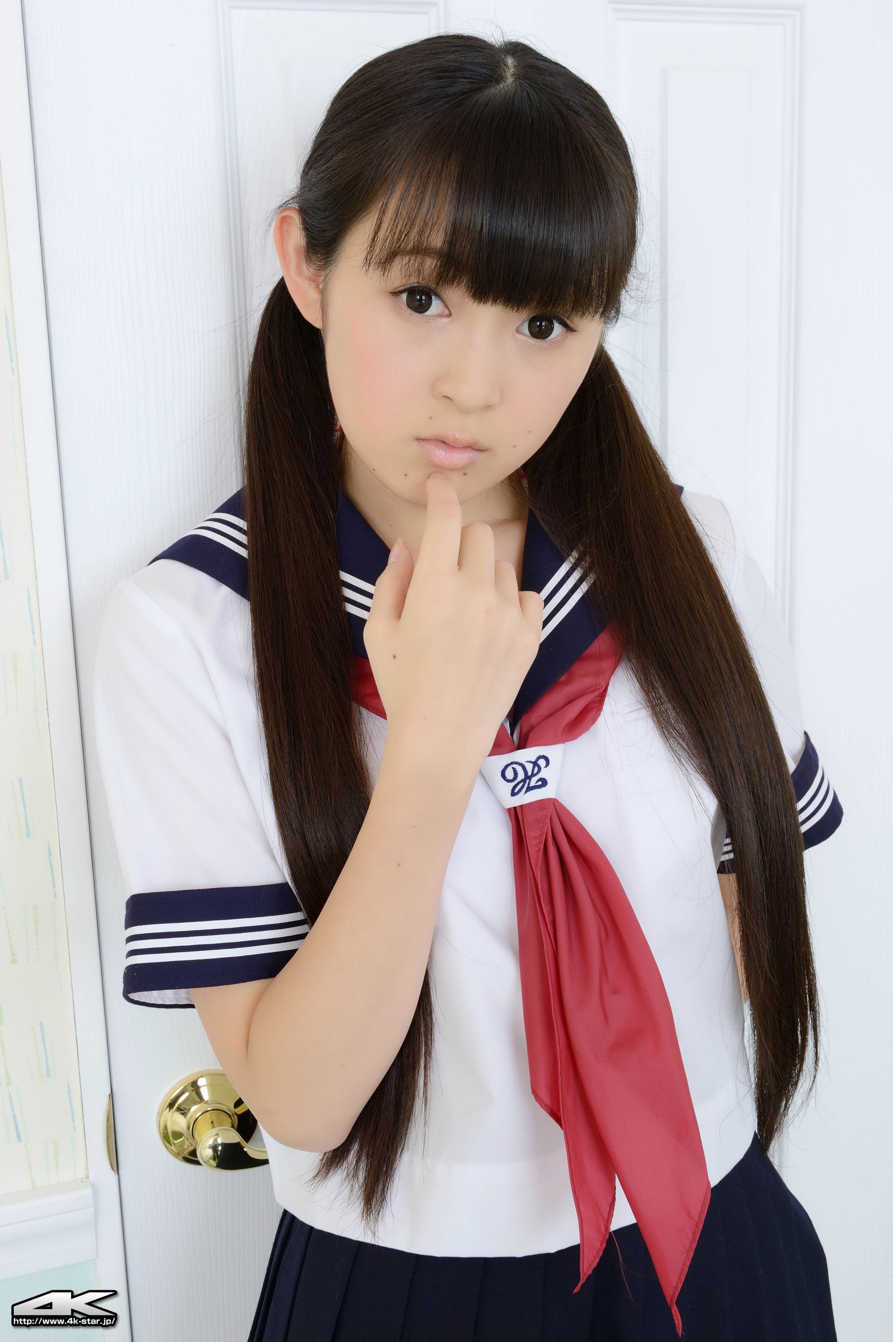 [4K-STAR] NO.00235 桃原里香 School Girl JK制服_第5张