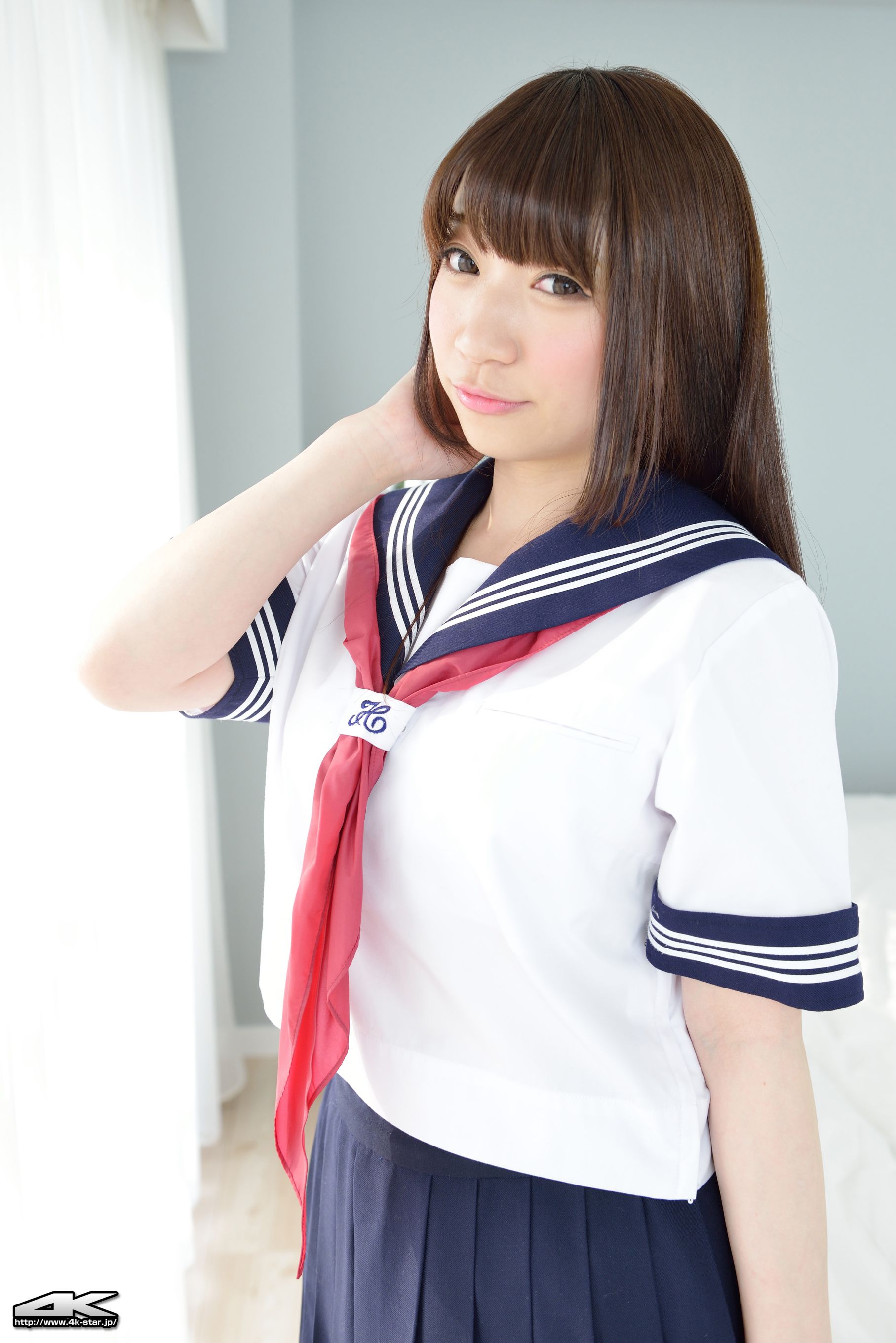 [4K-STAR] NO.00292 月城右紗 School Girl JK制服_第4张