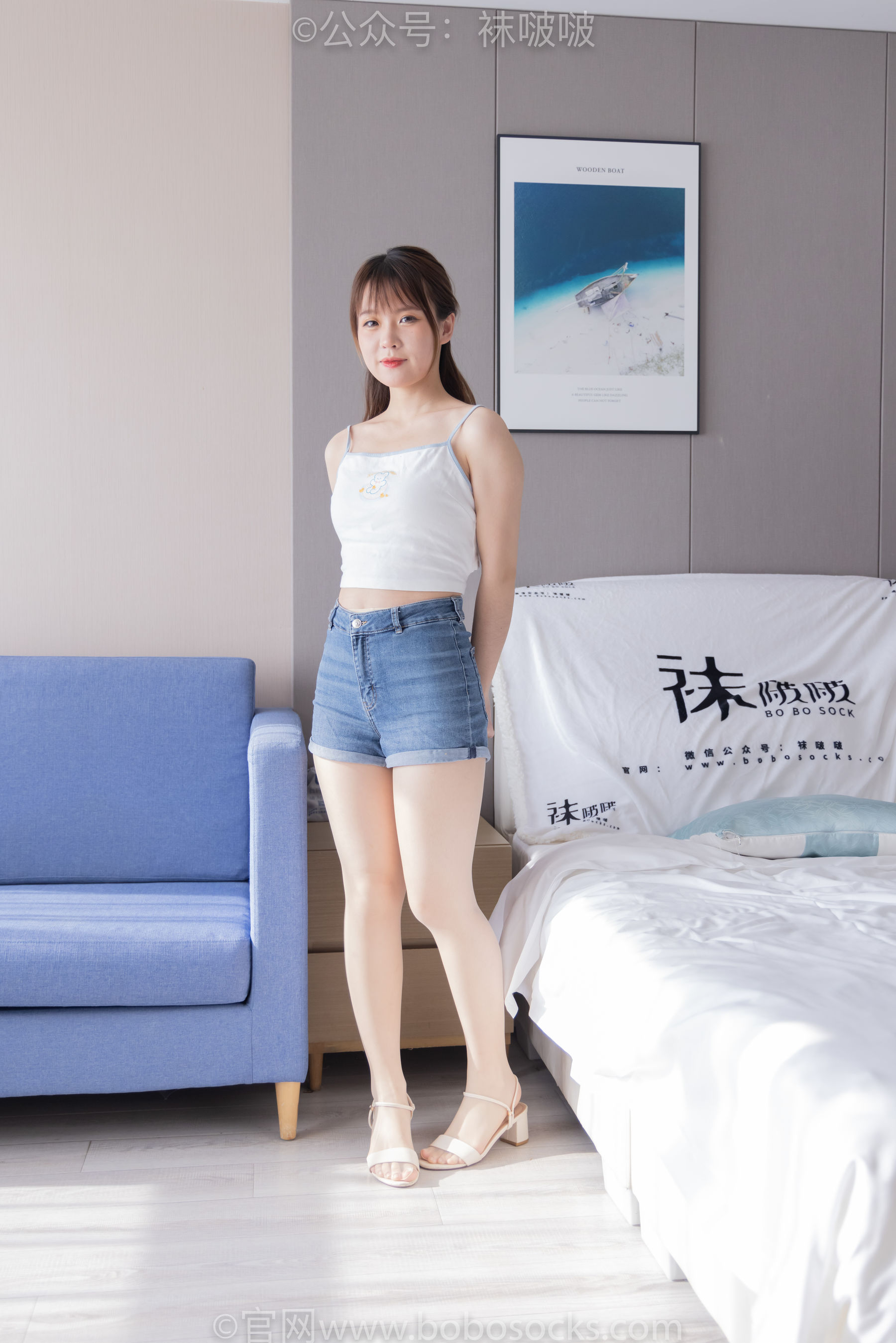 BoBoSocks袜啵啵 No.077 朵朵-凉鞋、肉丝_第1张