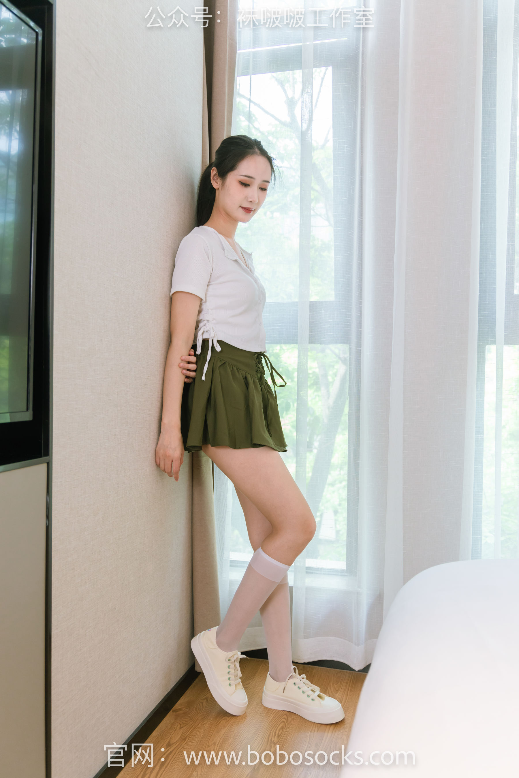 BoBoSocks袜啵啵 No.095 小安-板鞋、小腿丝袜_第2张