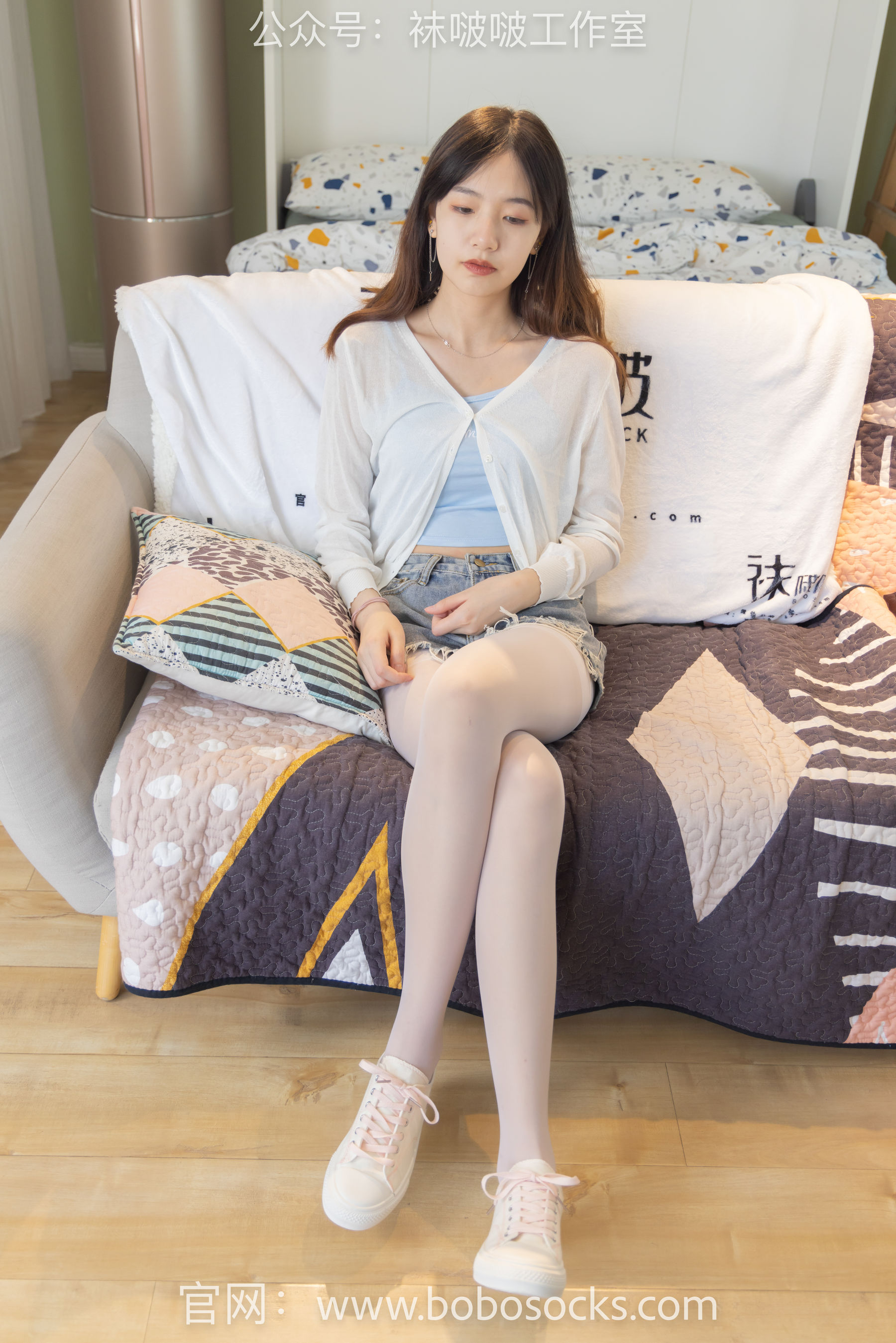 BoBoSocks袜啵啵 No.102 小甜豆-板鞋、白丝_第2张