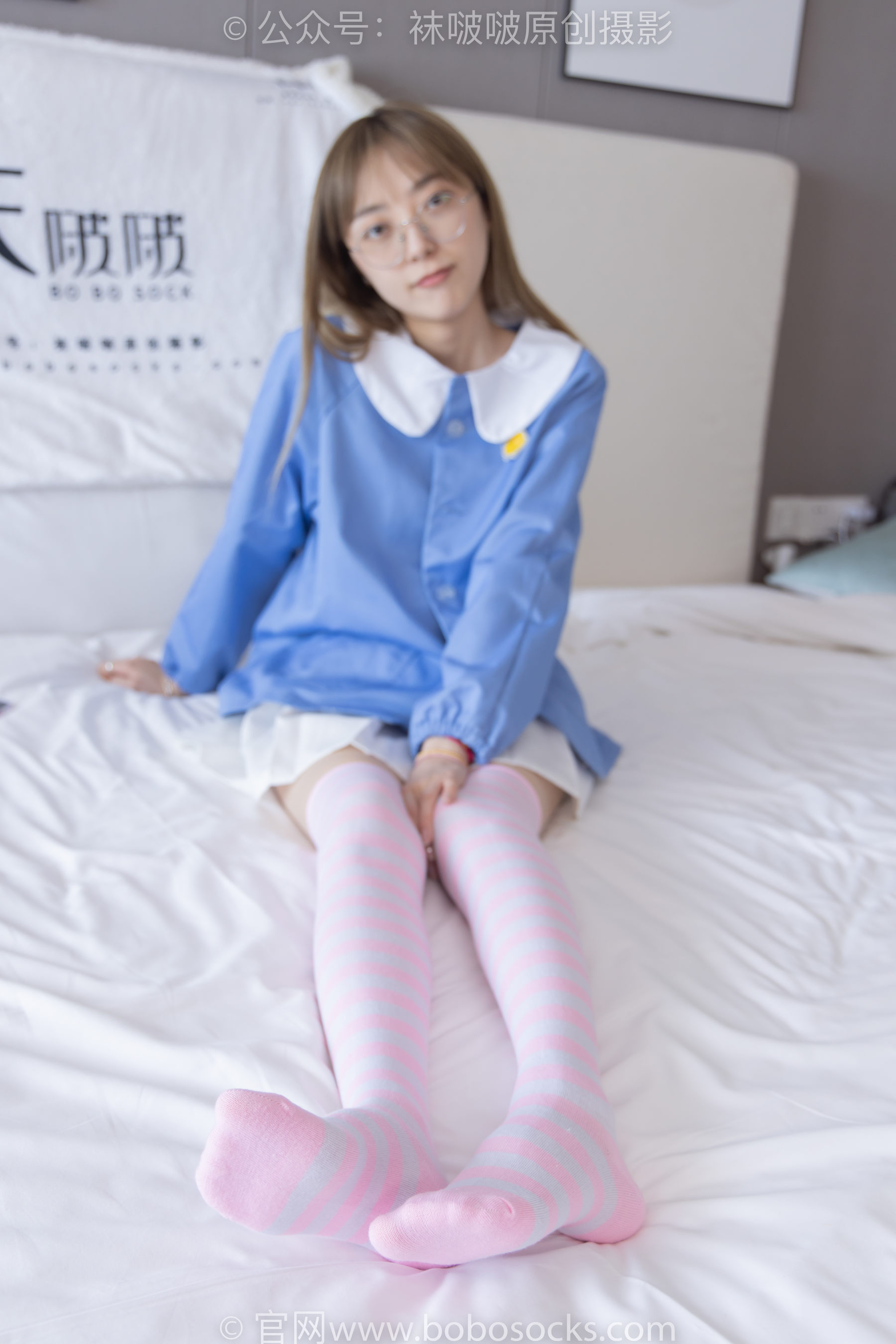 BoBoSocks袜啵啵 No.229 稚予-板鞋、皮鞋、两双大腿袜_第4张