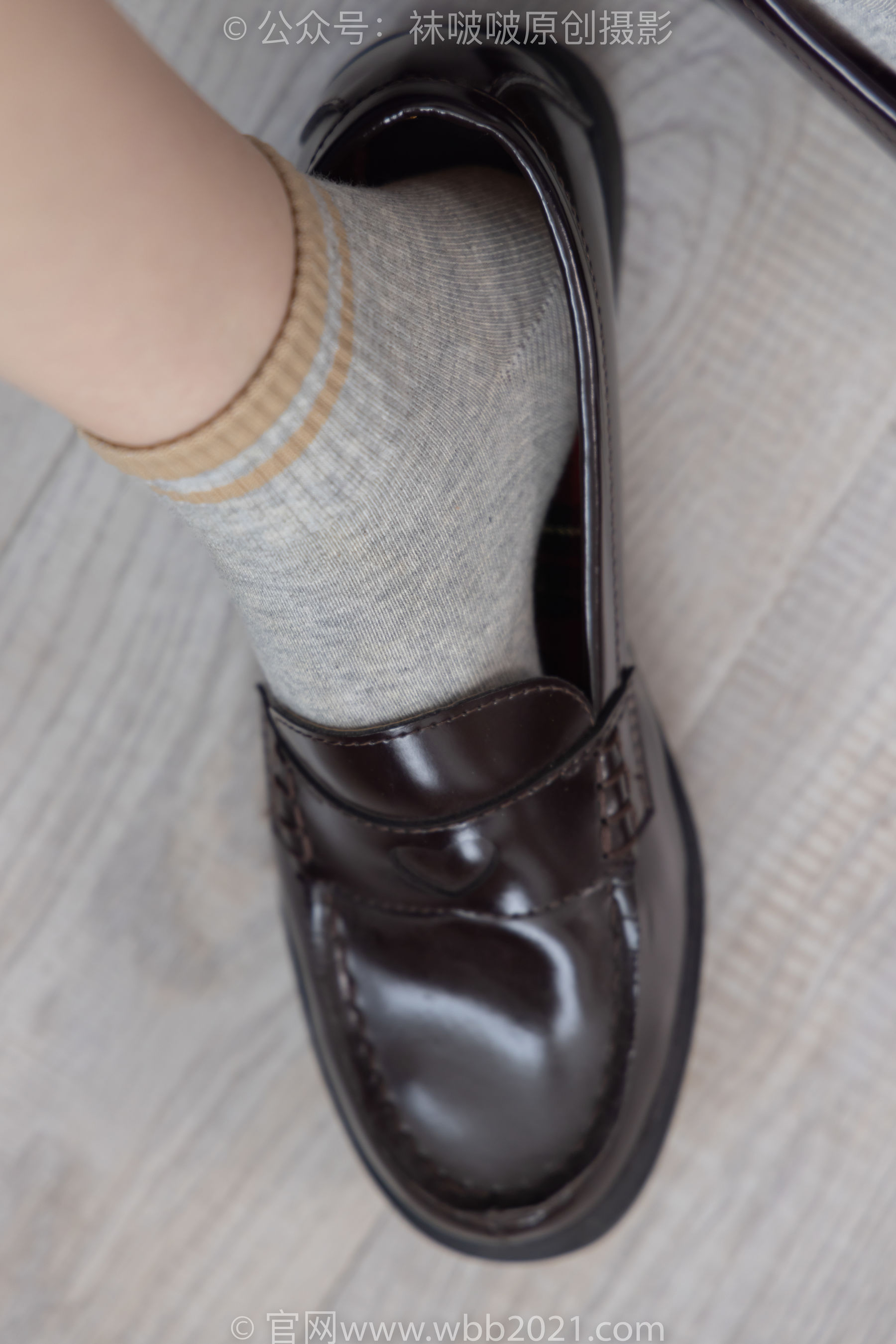 BoBoSocks袜啵啵 No.250 稚予 -板鞋、皮鞋、白棉袜、灰棉袜_第2张