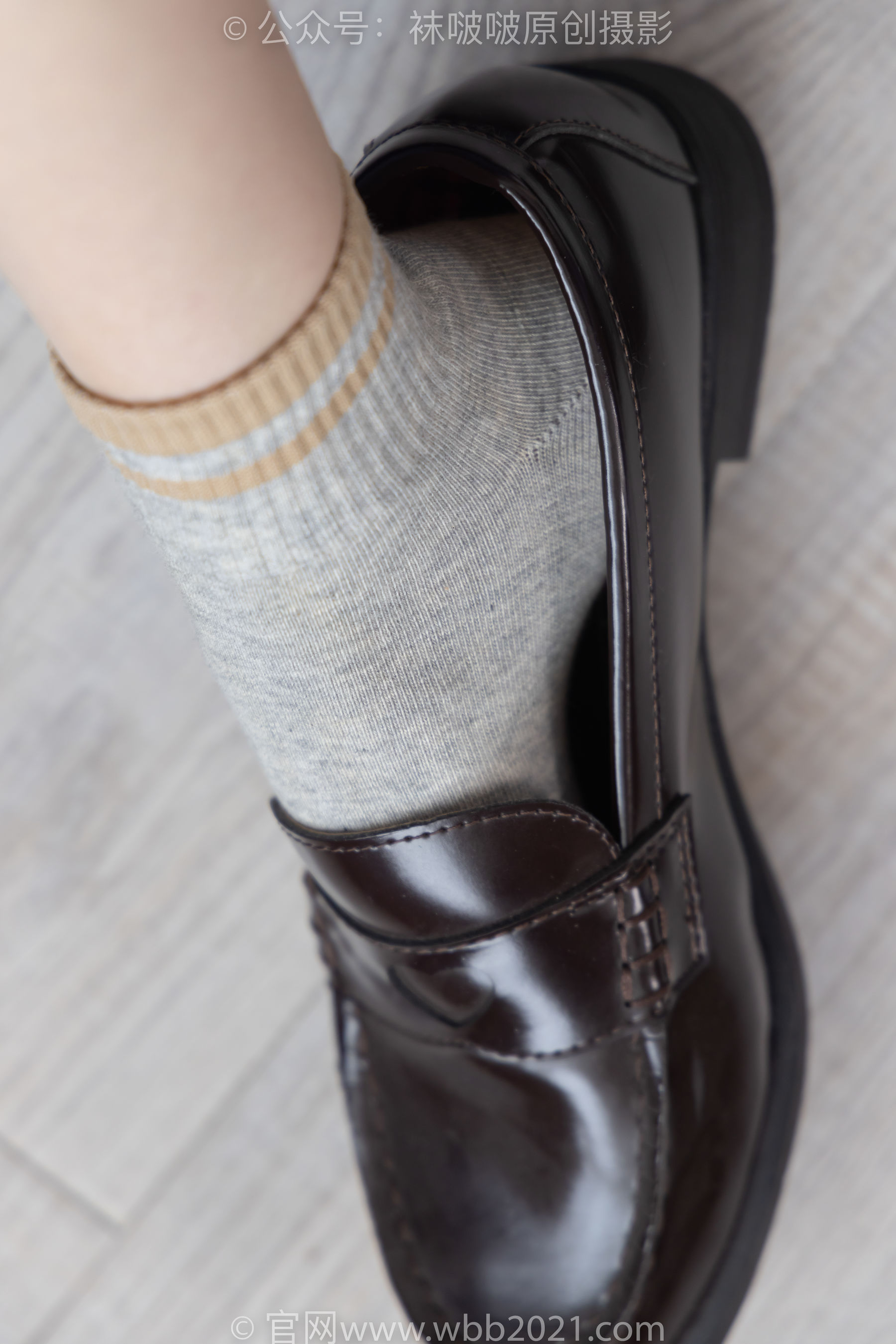 BoBoSocks袜啵啵 No.250 稚予 -板鞋、皮鞋、白棉袜、灰棉袜_第3张