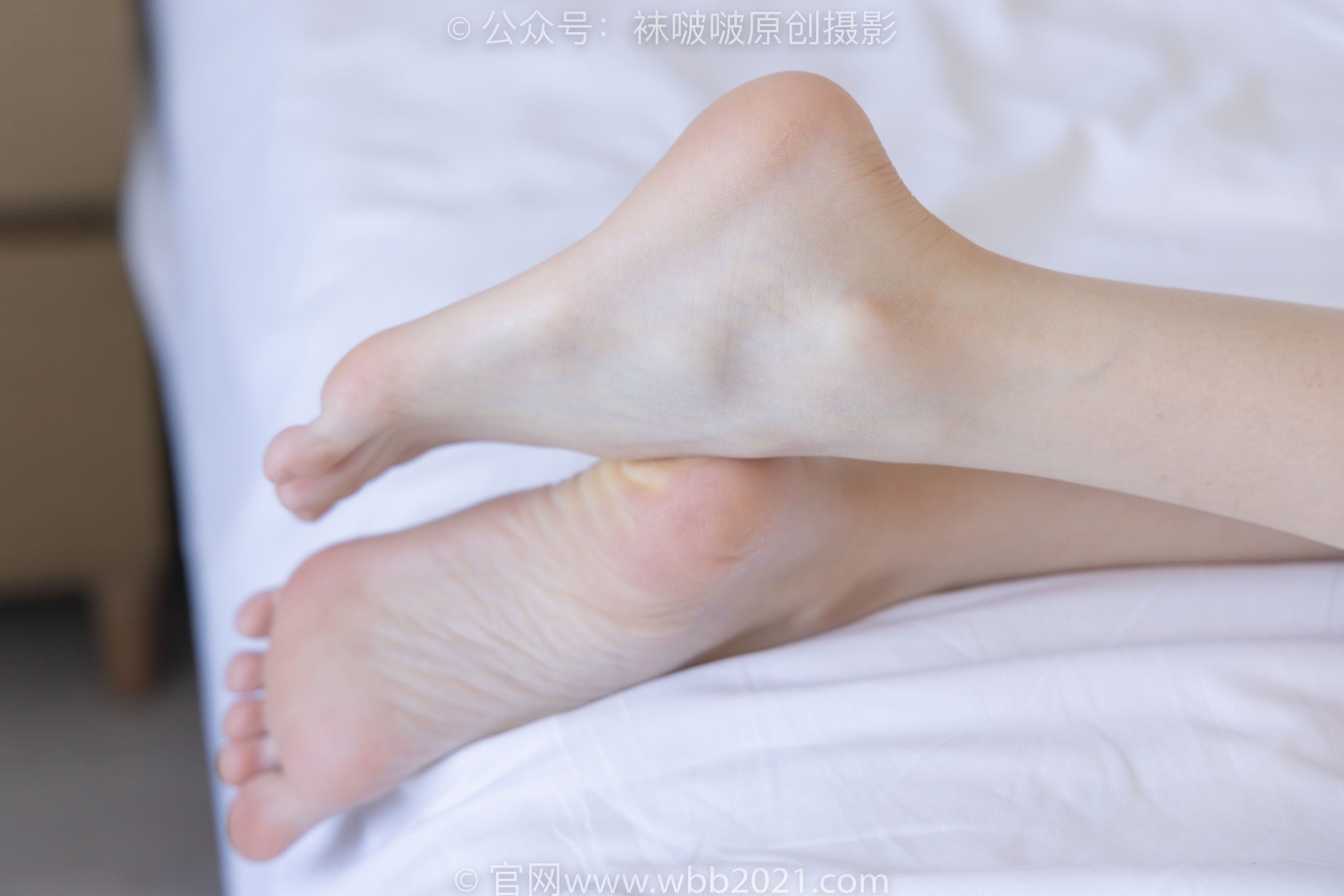 BoBoSocks袜啵啵 No.277 稚予 - 高跟鞋、肉丝、裸足、婚纱小礼裙_第4张