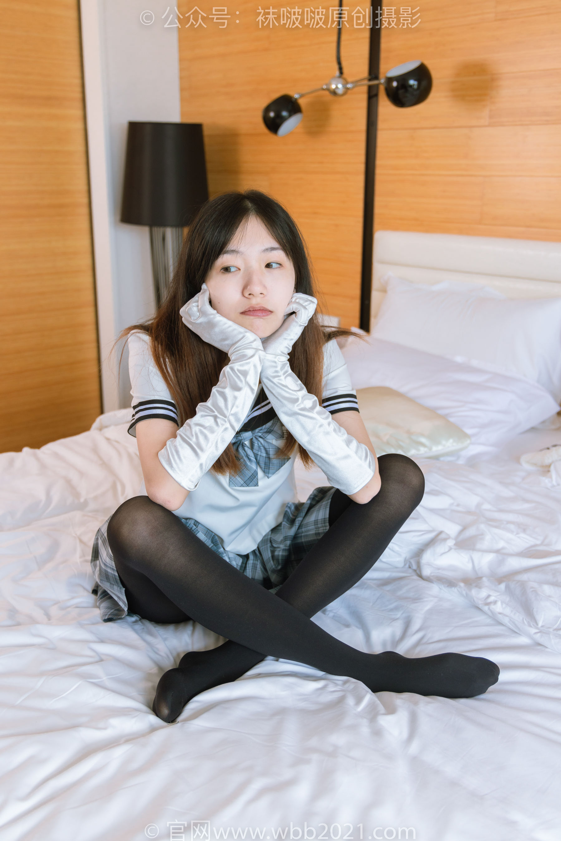 BoBoSocks袜啵啵 No.278 小甜豆 - 皮鞋、厚黑丝、jk制服、踩泡面_第5张
