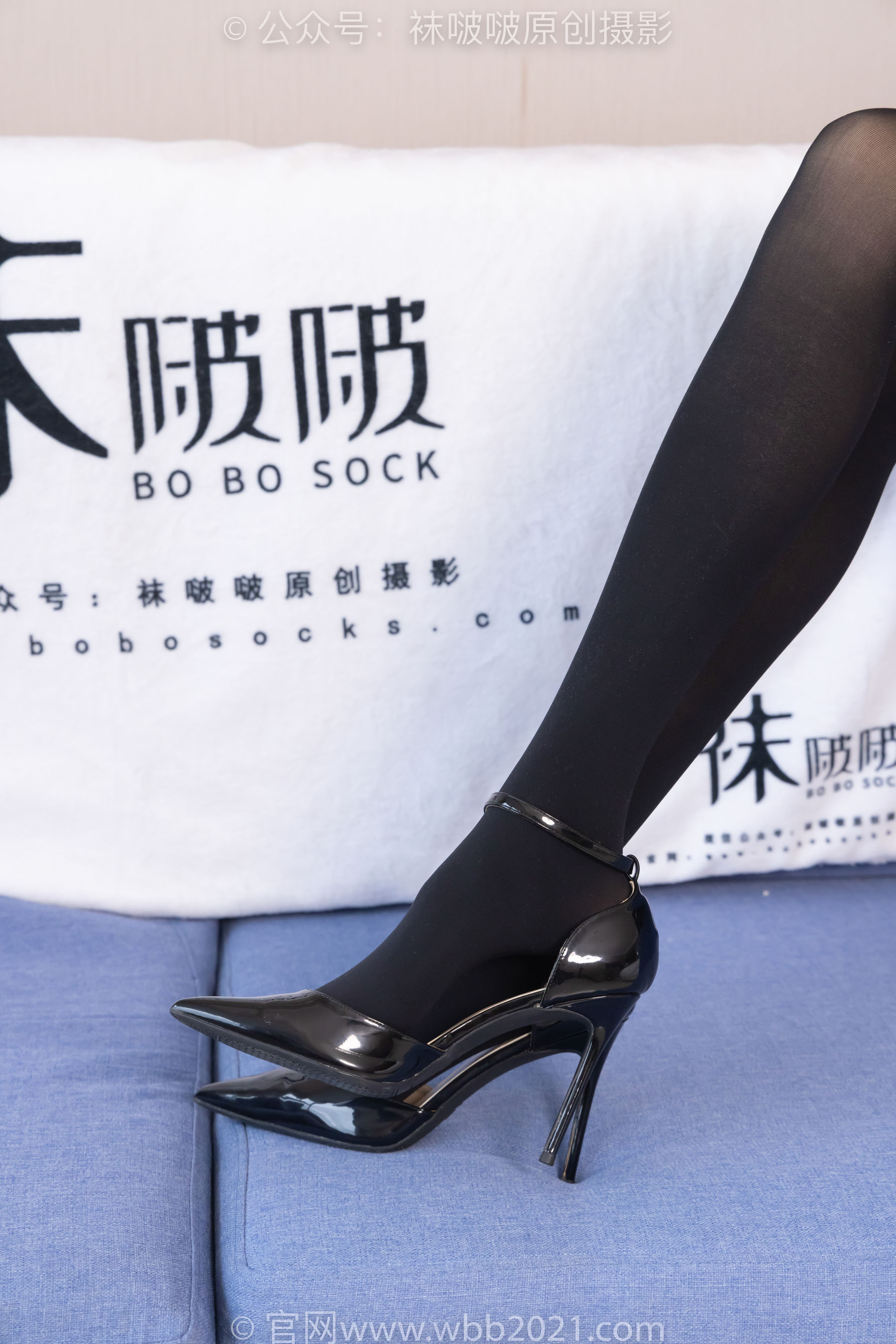 BoBoSocks袜啵啵 No.321 稚予 -高跟鞋、厚黑丝_第2张