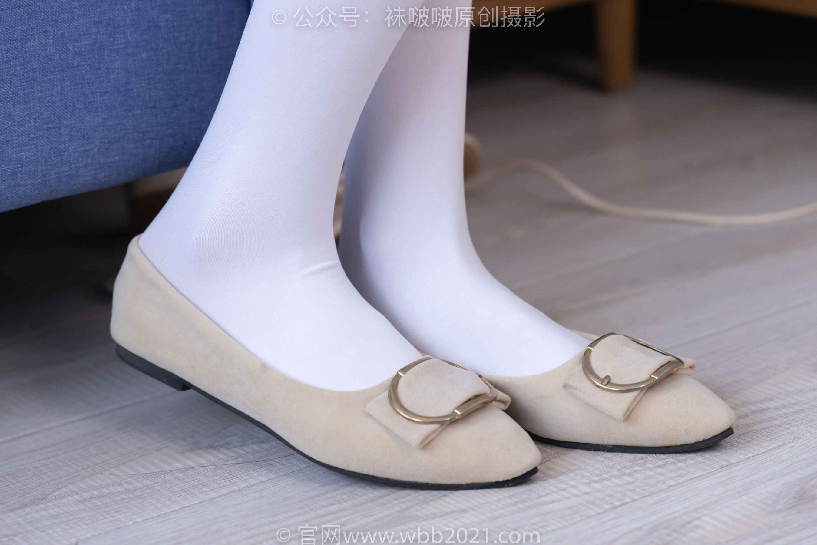 BoBoSocks袜啵啵 No.322 芝士 -两双平底鞋、厚白丝_第2张