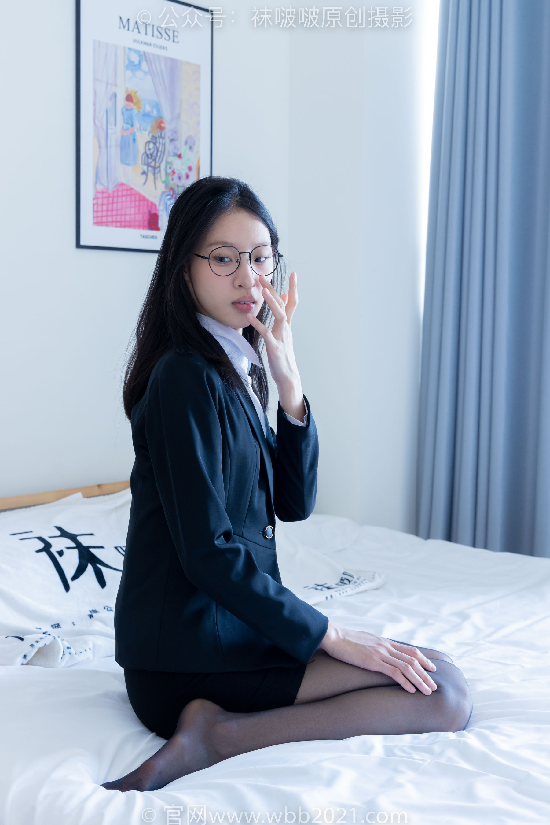 BoBoSocks袜啵啵 No.327 雪糕 -高跟鞋、黑丝、ol风_第4张