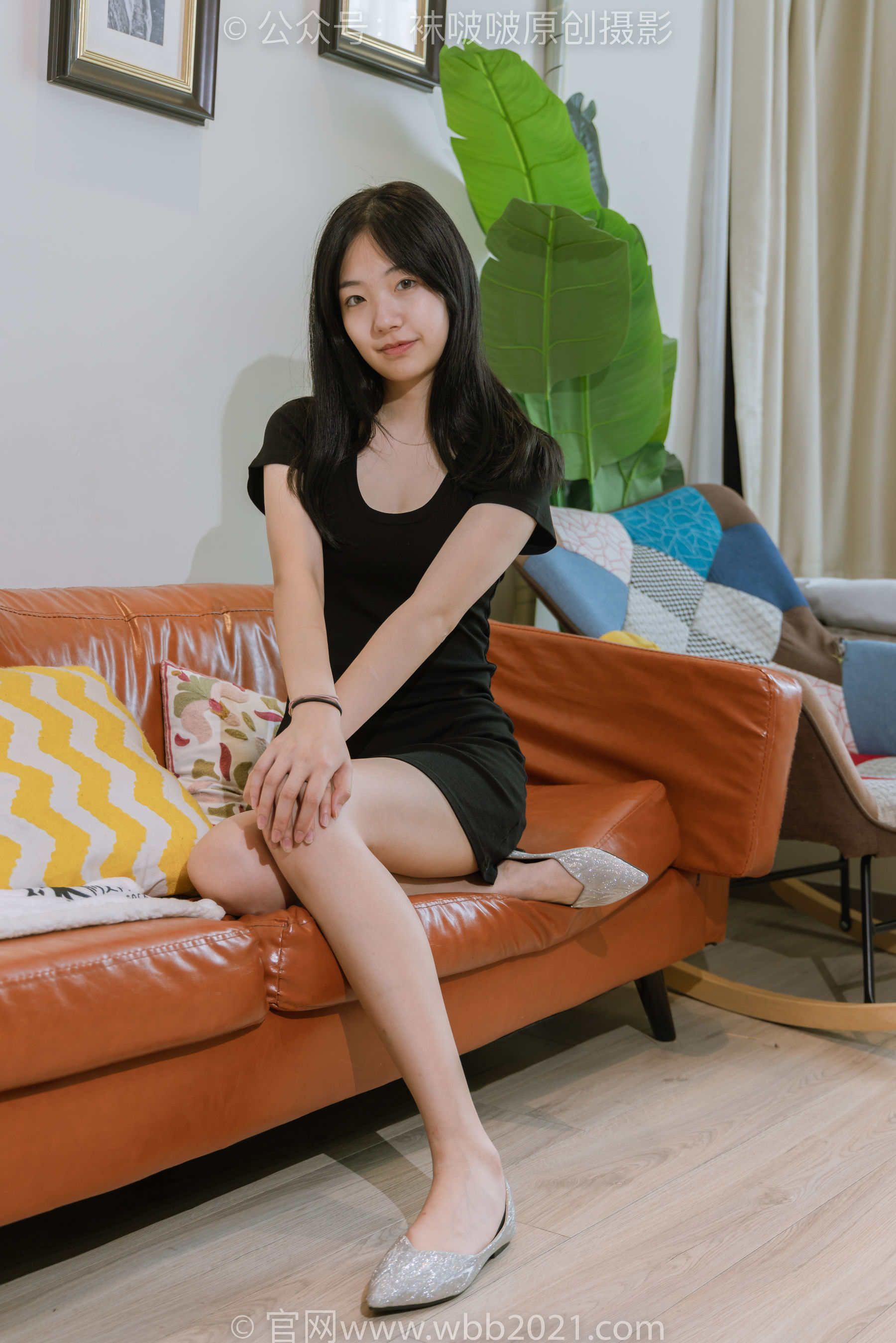 BoBoSocks袜啵啵 No.363 小甜豆 -两双平底鞋、黑色船袜、裸足_第2张