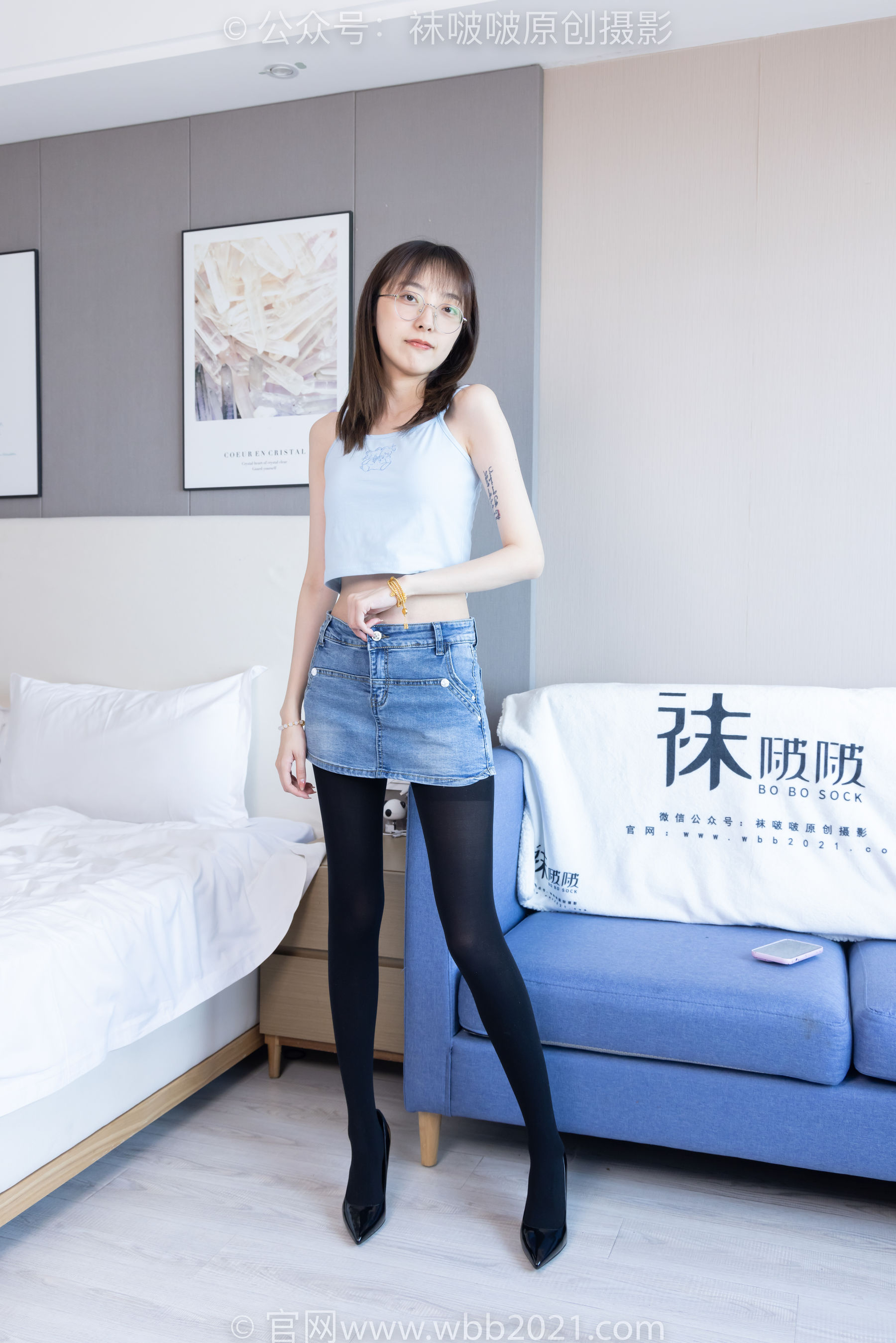 BoBoSocks袜啵啵 No.385 稚予 -高跟鞋、皮鞋、运动鞋、厚黑丝_第1张