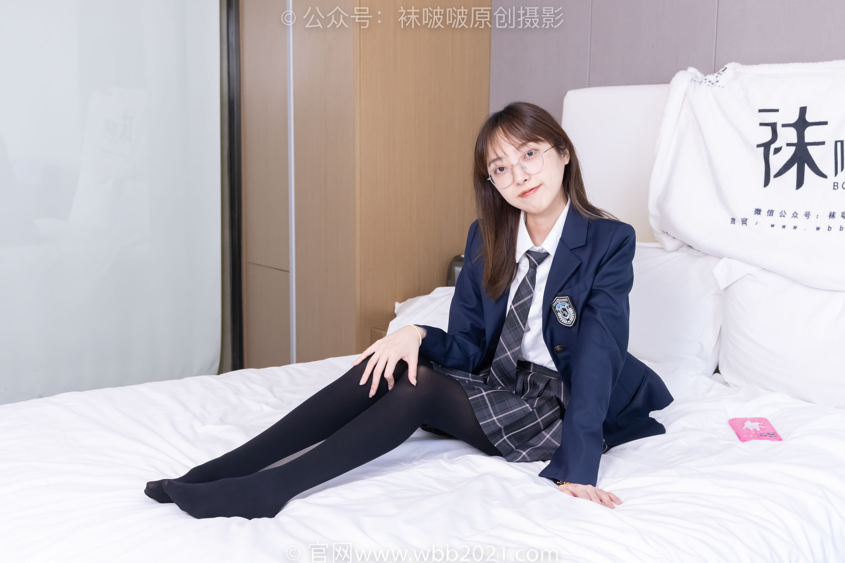 BoBoSocks袜啵啵 No.432 稚予 -皮鞋、厚黑丝、jk制服_第3张