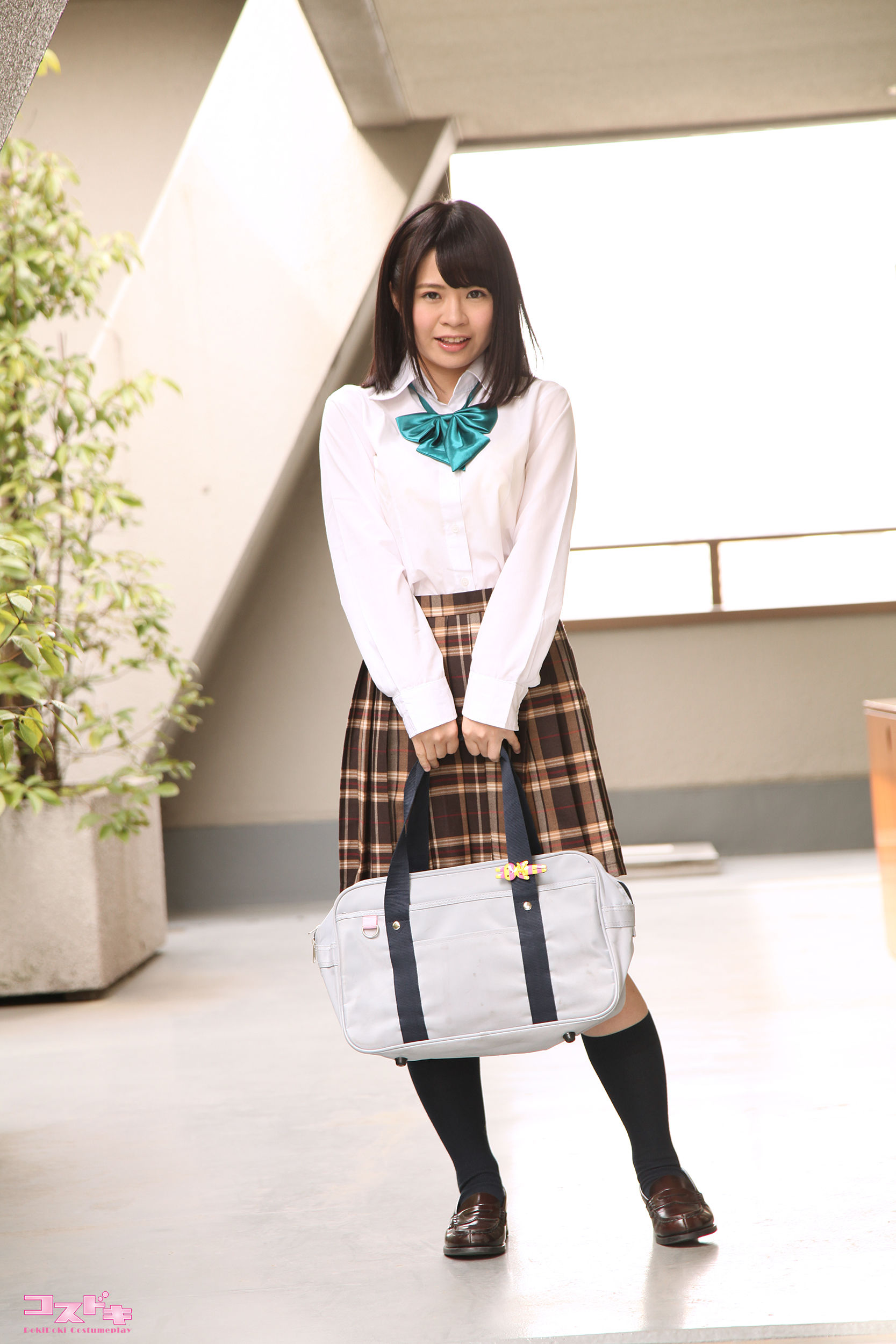 [Cosdoki] Yurina Aizawa 相澤ゆりな aizawayurina_pic_seifuku1_第2张