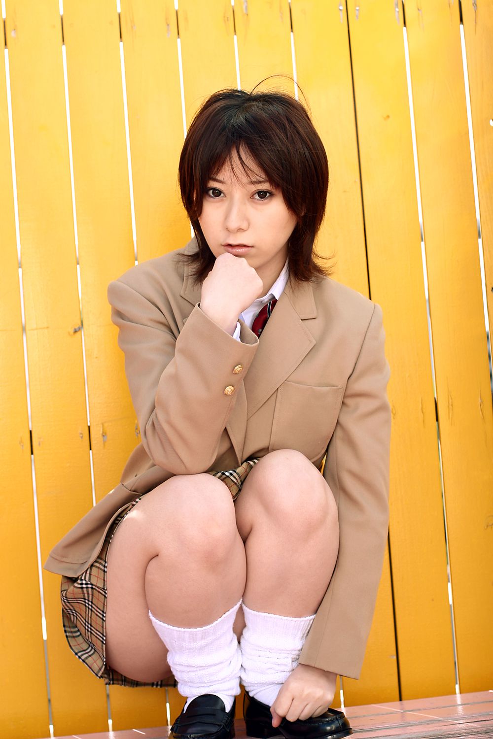 [DGC] NO.376 Misato Morihara 森原みさと 制服美少女天国_第5张