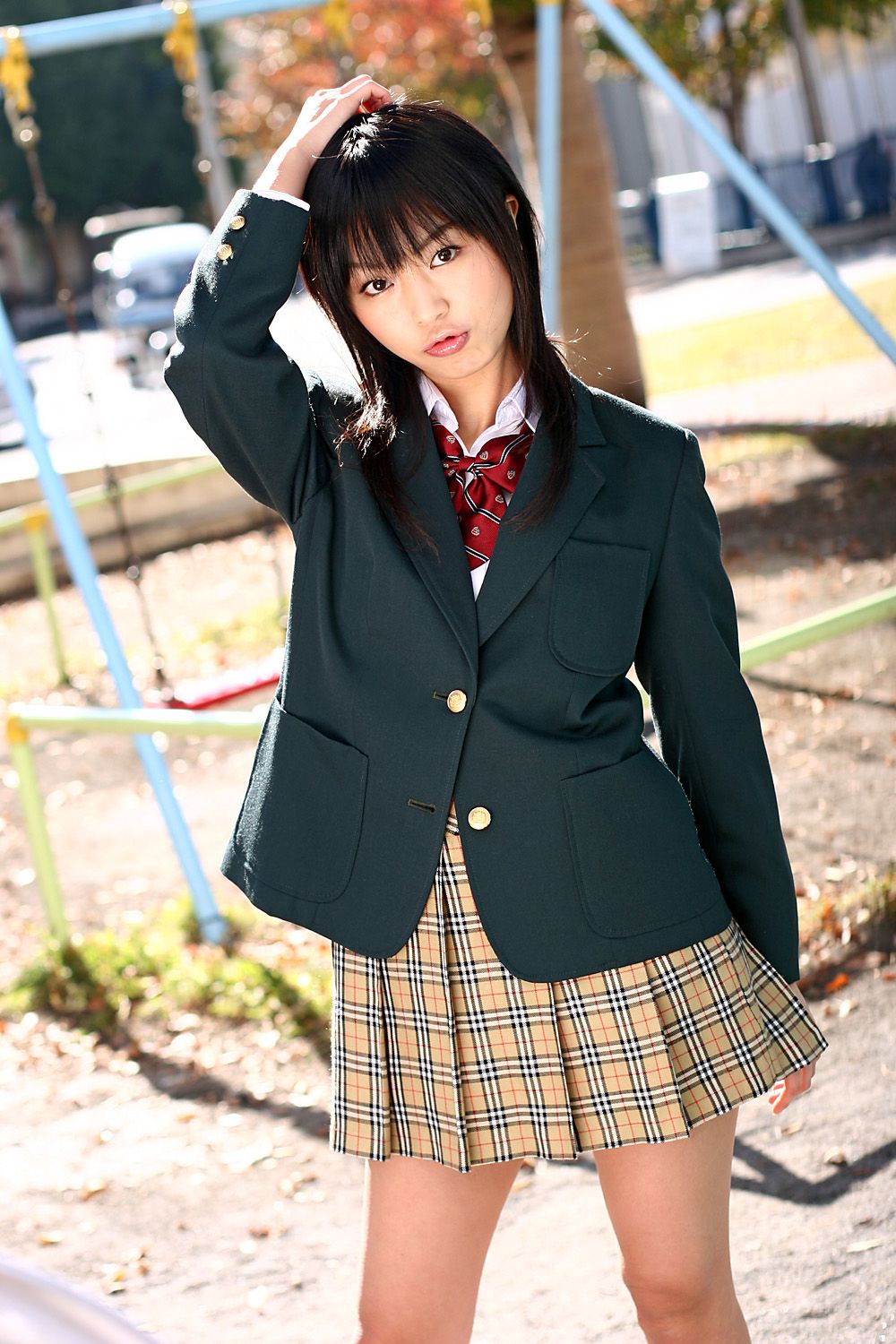 [DGC] NO.389 Marika Hase 長谷真理香 制服美少女天国_第1张