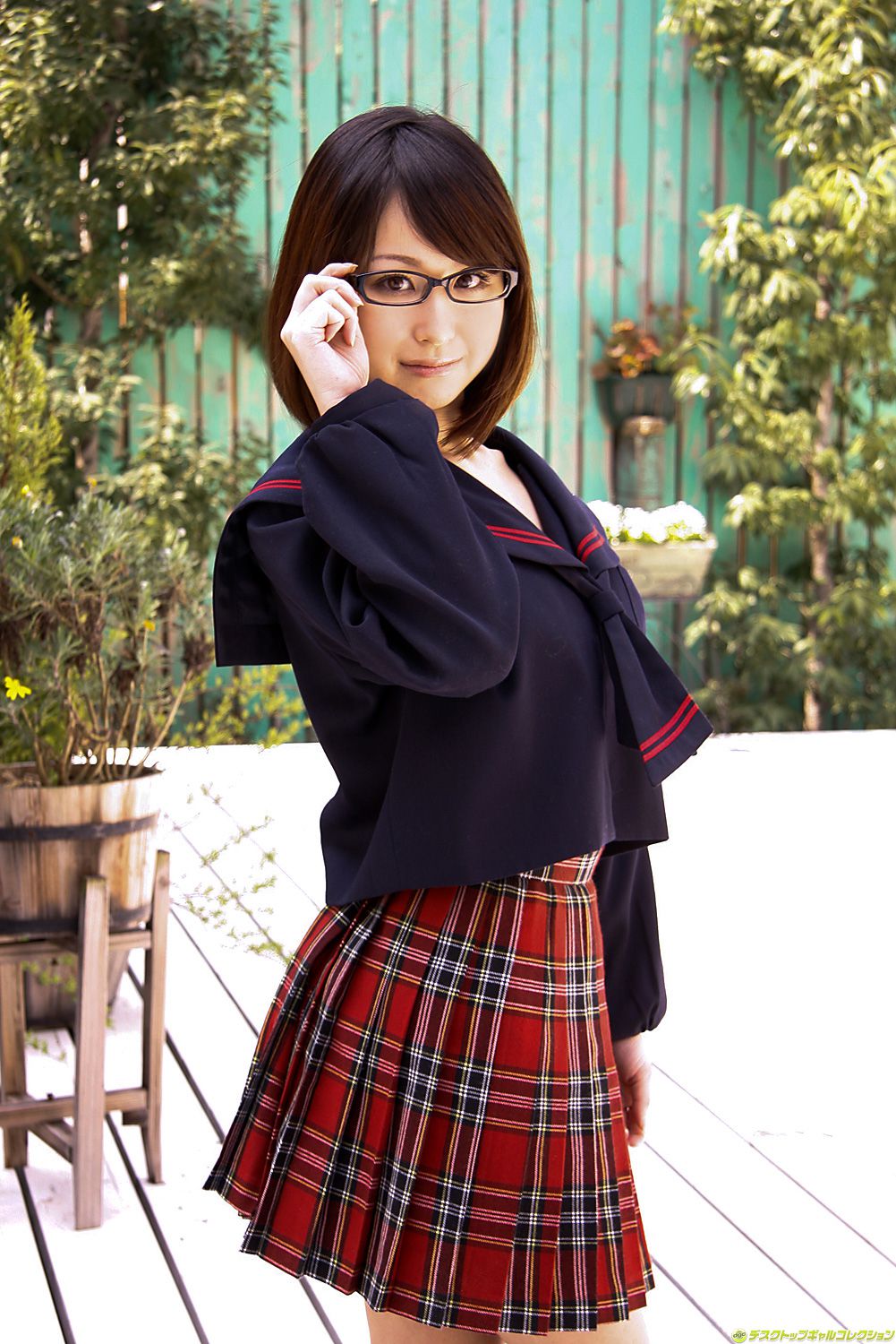 [DGC] NO.586 石川優実/石川由美子 制服美少女天国_第1张