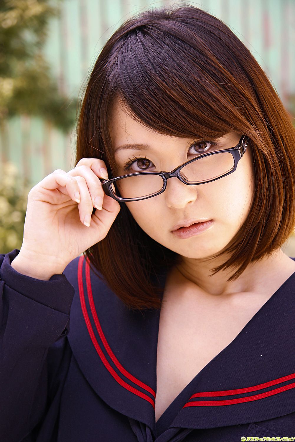 [DGC] NO.586 石川優実/石川由美子 制服美少女天国_第3张