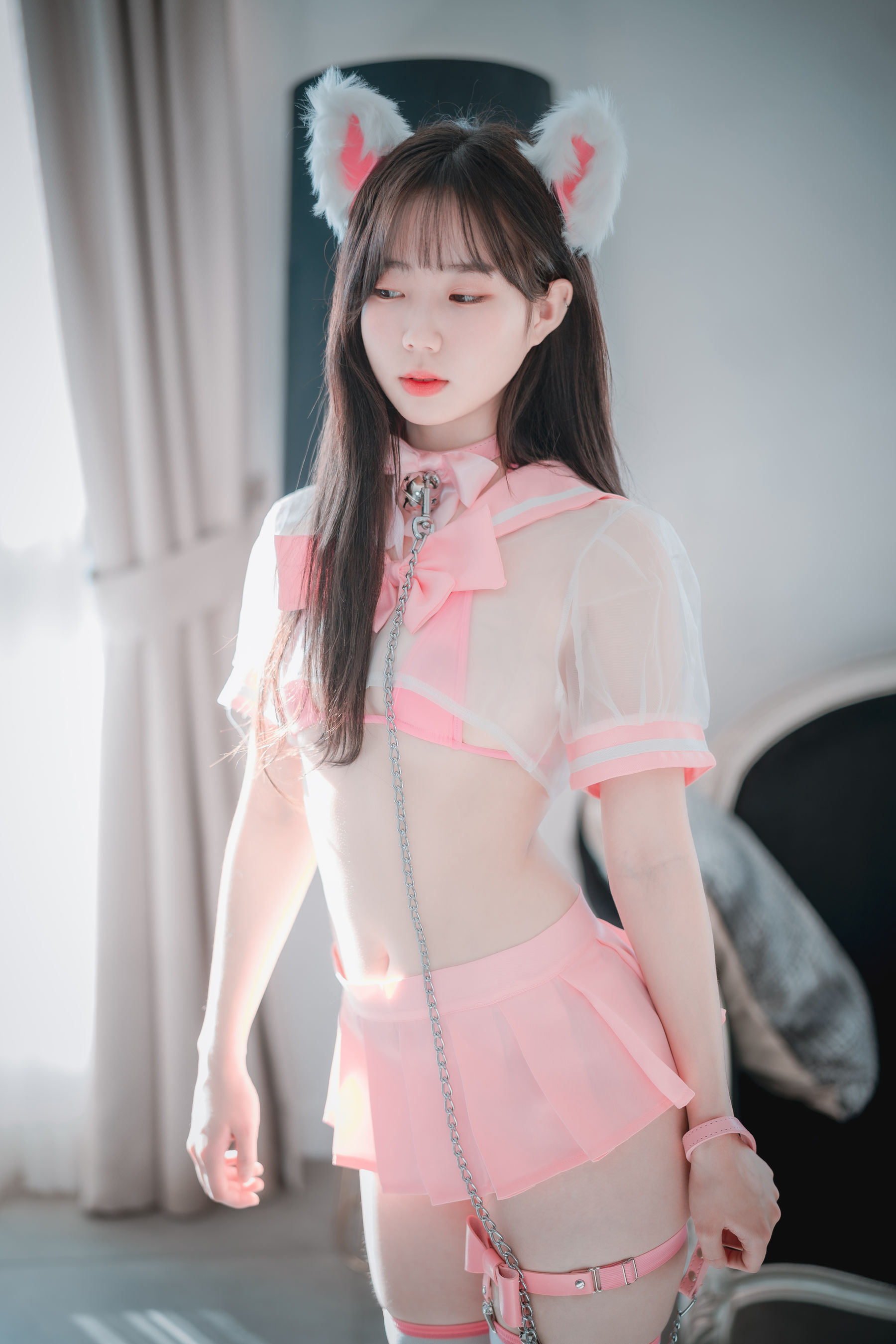 [DJAWA]  MyuA - Catgirl in Pink_第4张