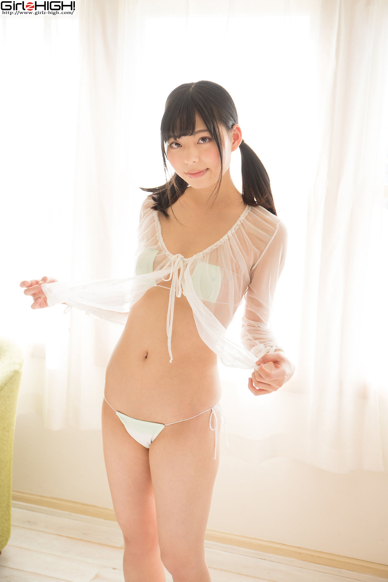 鳴海千秋《純情美少女 第2章 千秋の妄想イチィチャ編》眼帯ビキニ [Girlz-High]_第3张