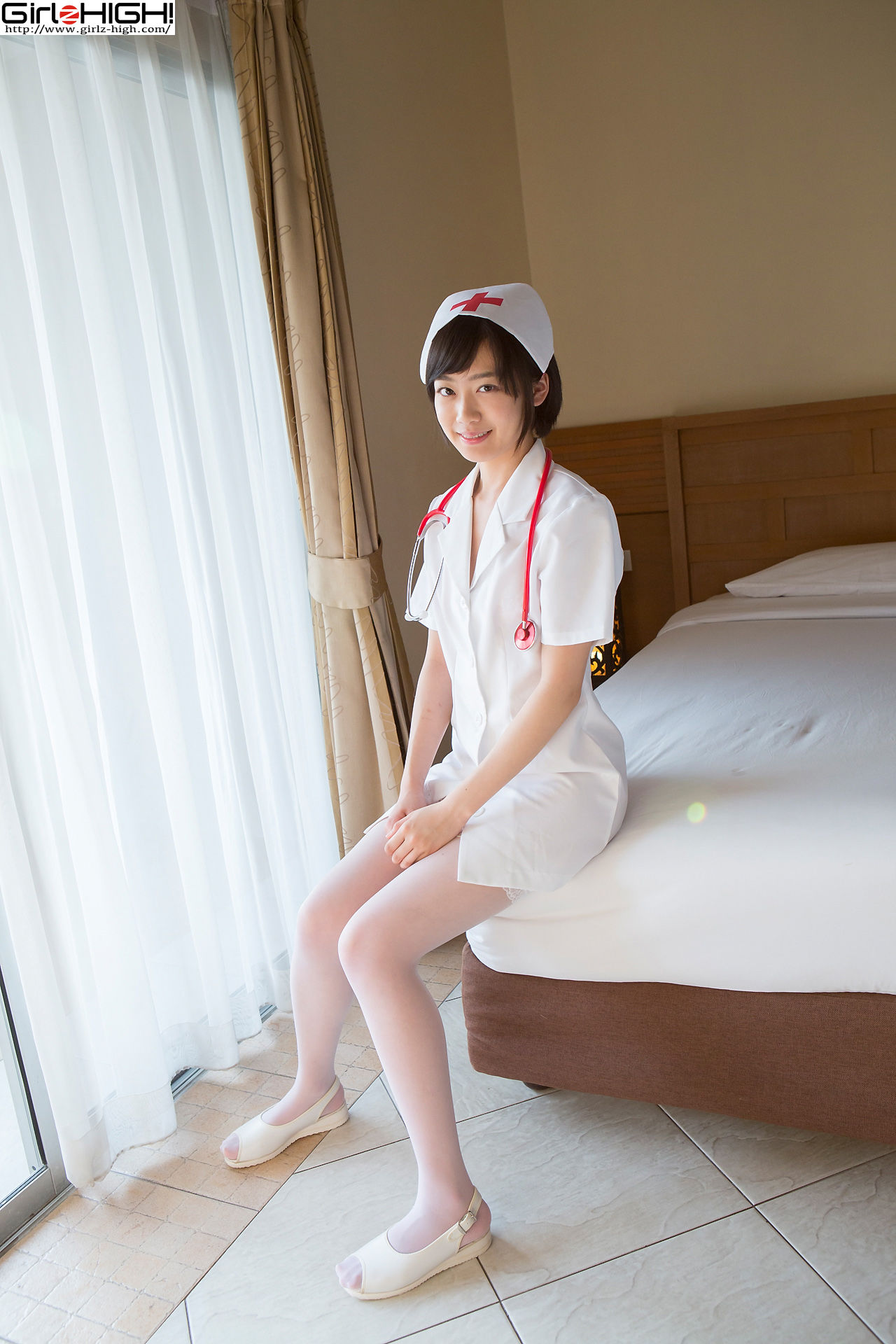 [Girlz-High] Koharu Nishino 西野小春 - 护士制服诱惑 - bkoh_002_002_第4张