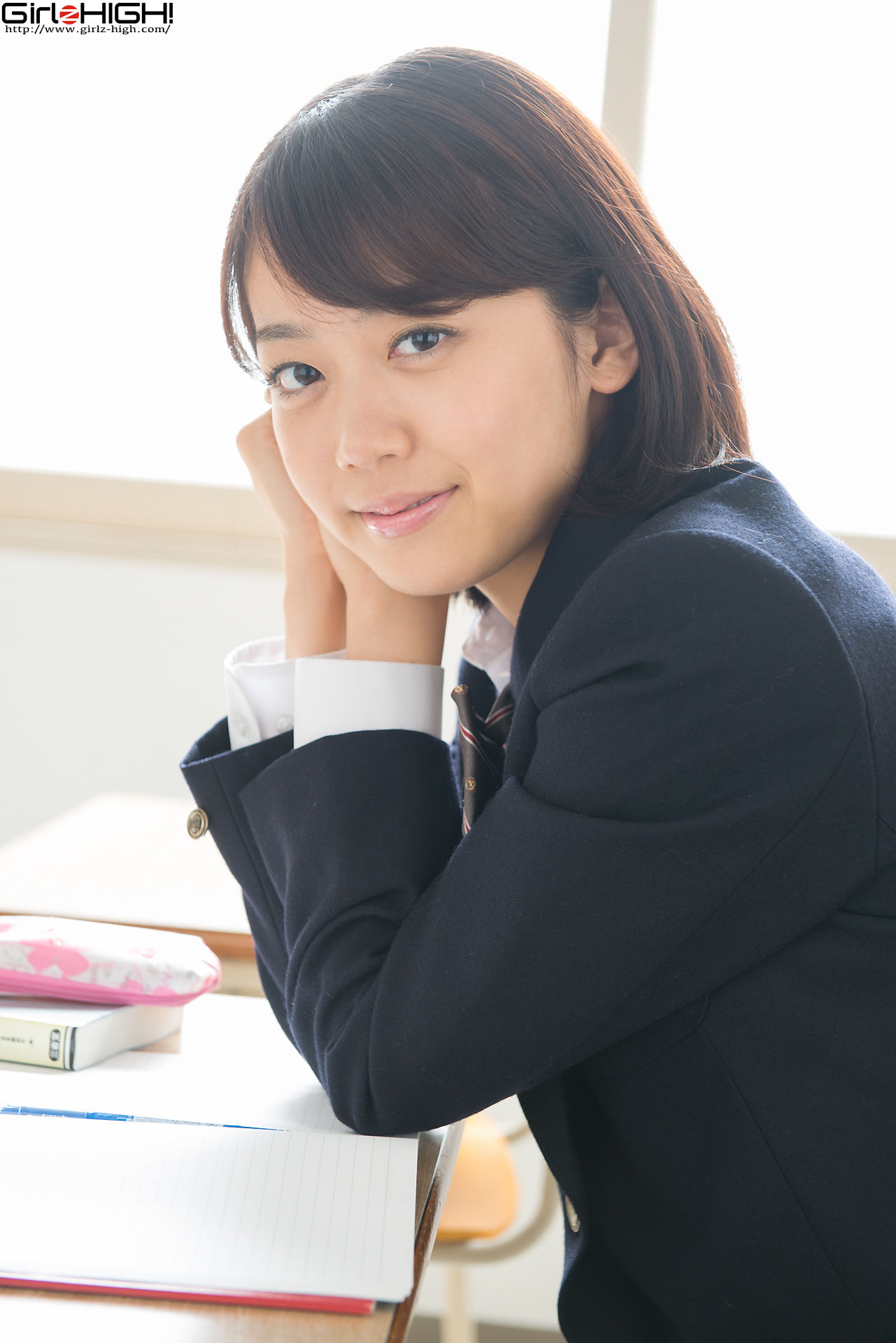 [Girlz-High] Koharu Nishino 西野小春 - 学生装 - bkoh_006_001_第1张