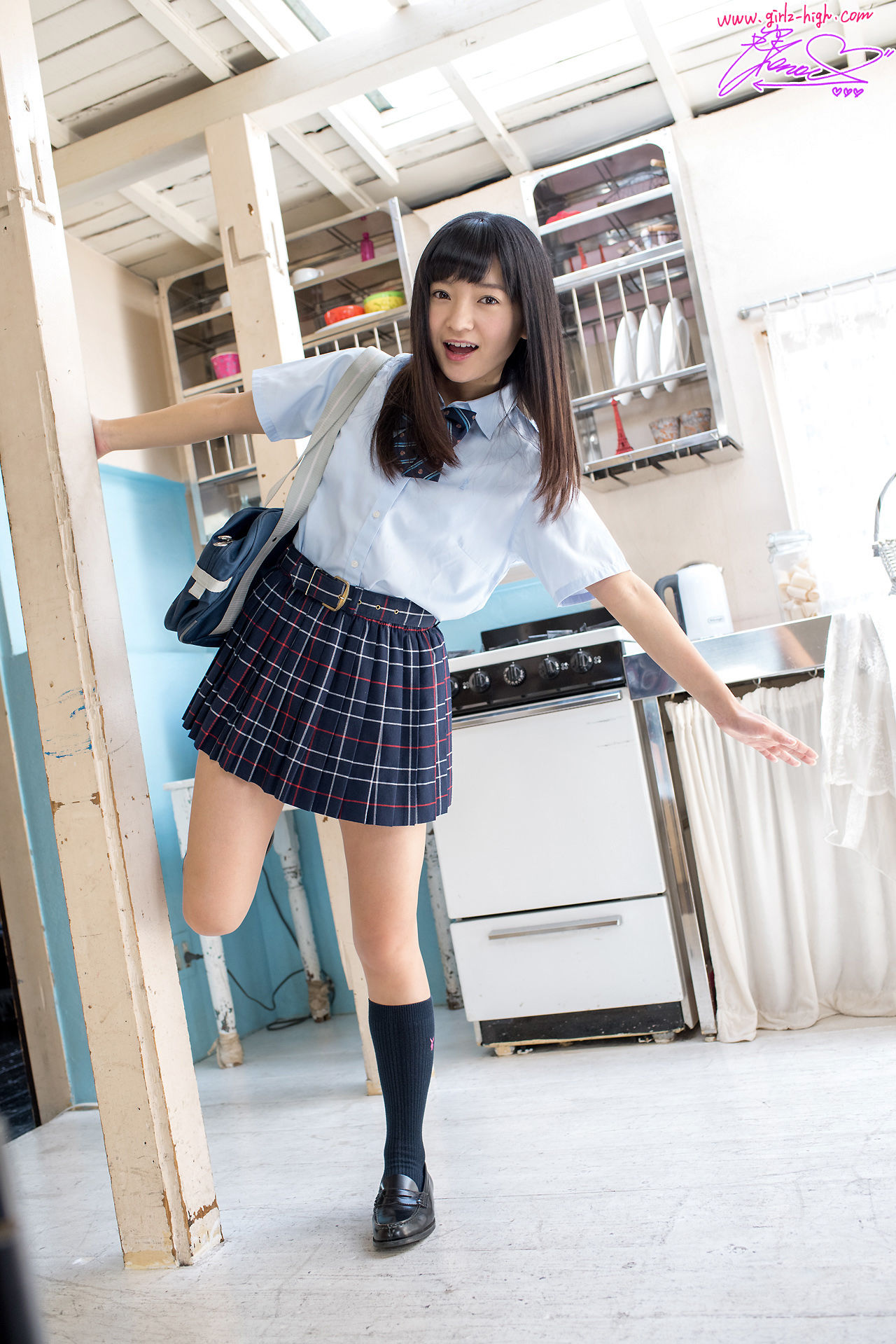 [Girlz-High] 西永彩奈 Ayana Nishinaga - 校服少女的诱惑 - ghwb_003_001_第1张