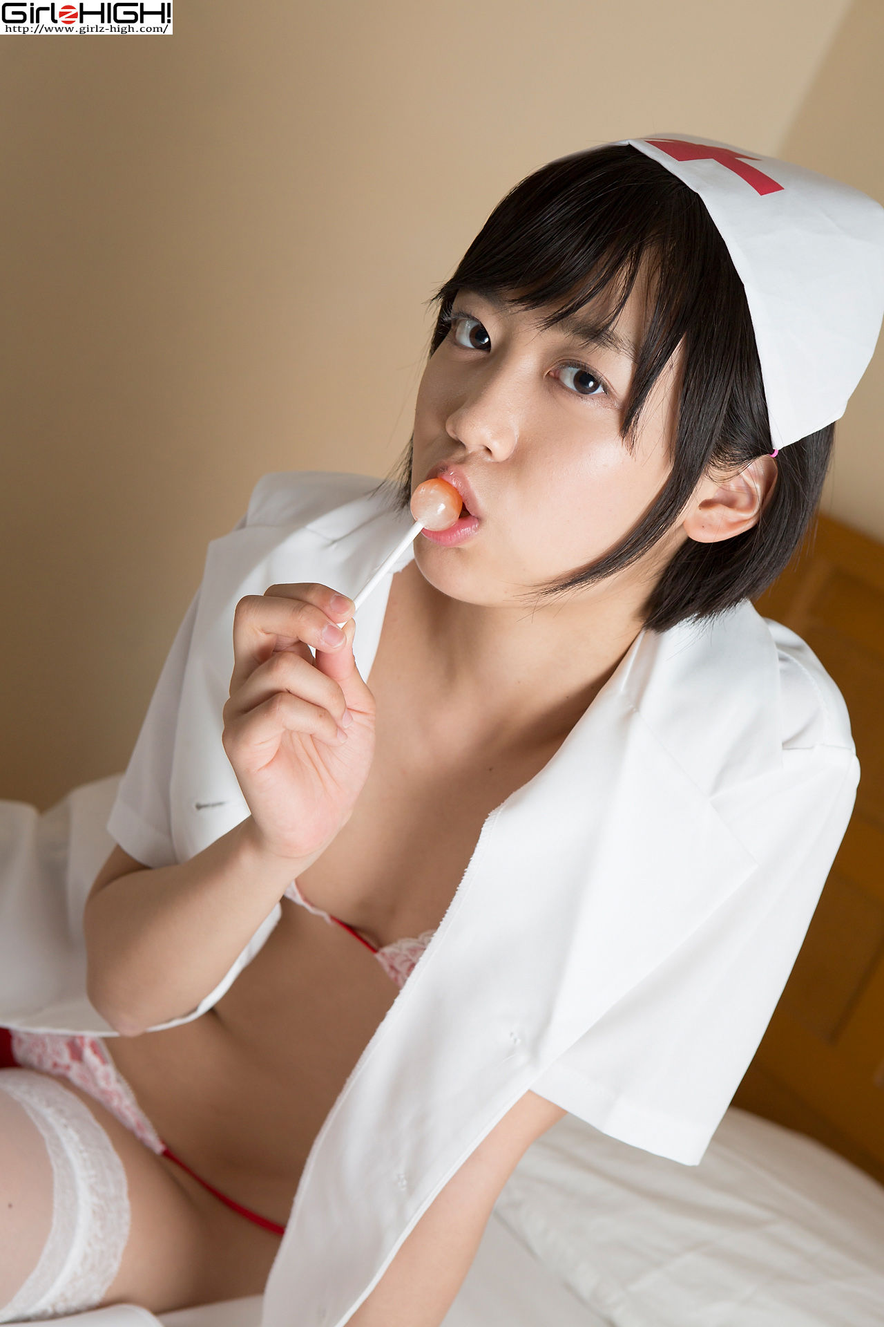 [Girlz-High] 西野小春 - 性感小护士 - bkoh_002_005_第5张
