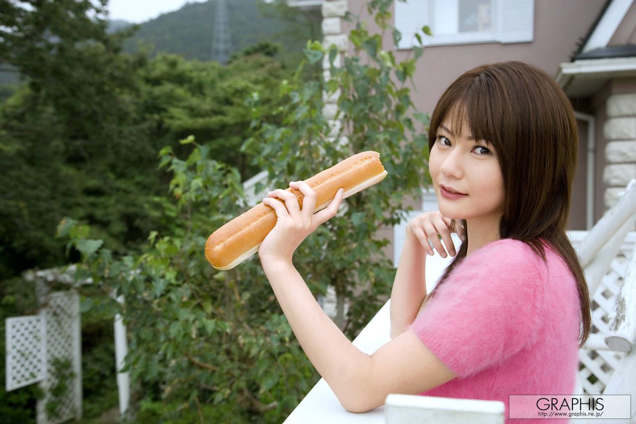 Riria Himesaki 姫咲りりあ [Graphis] First Gravure 初脱ぎ娘_第4张
