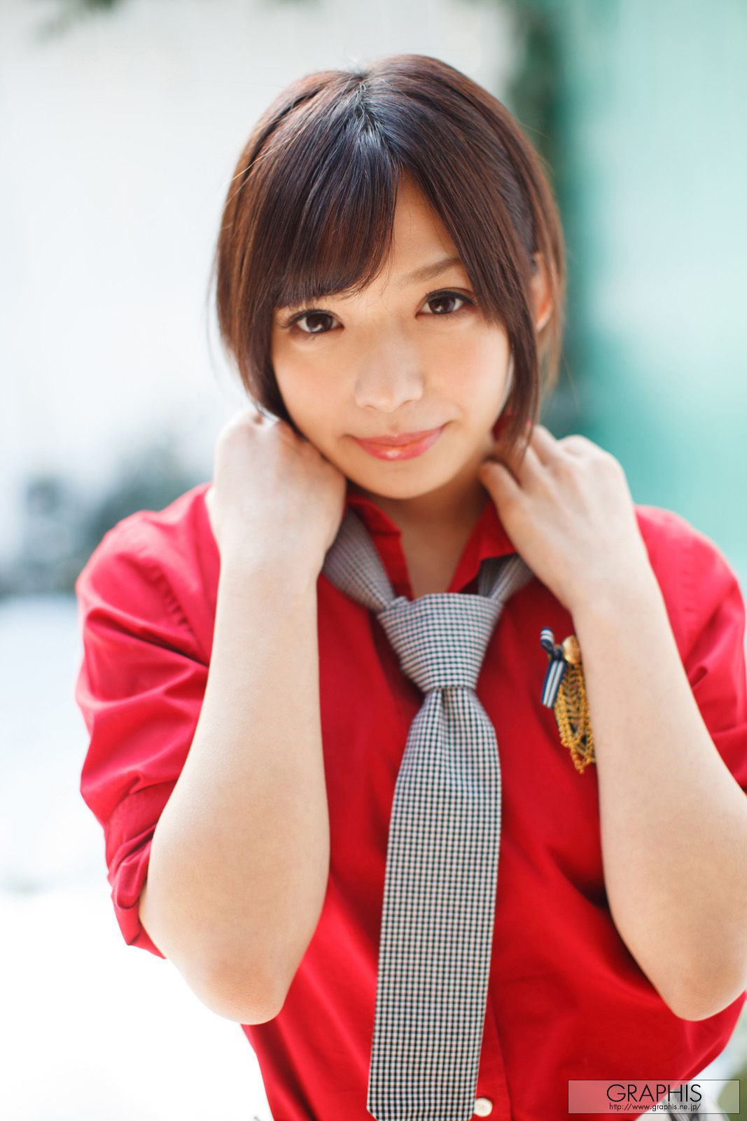 成海うるみ/成海丽(広瀬りりあ) [Graphis] First Gravure 初脱ぎ娘_第3张