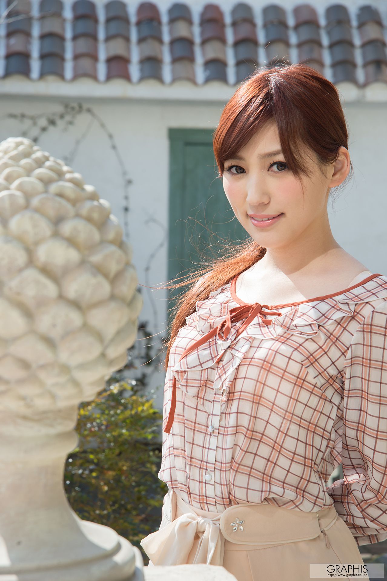Maria Aine 愛音まりあ/爱音玛莉亚 [Graphis] First Gravure 初脫ぎ娘_第2张
