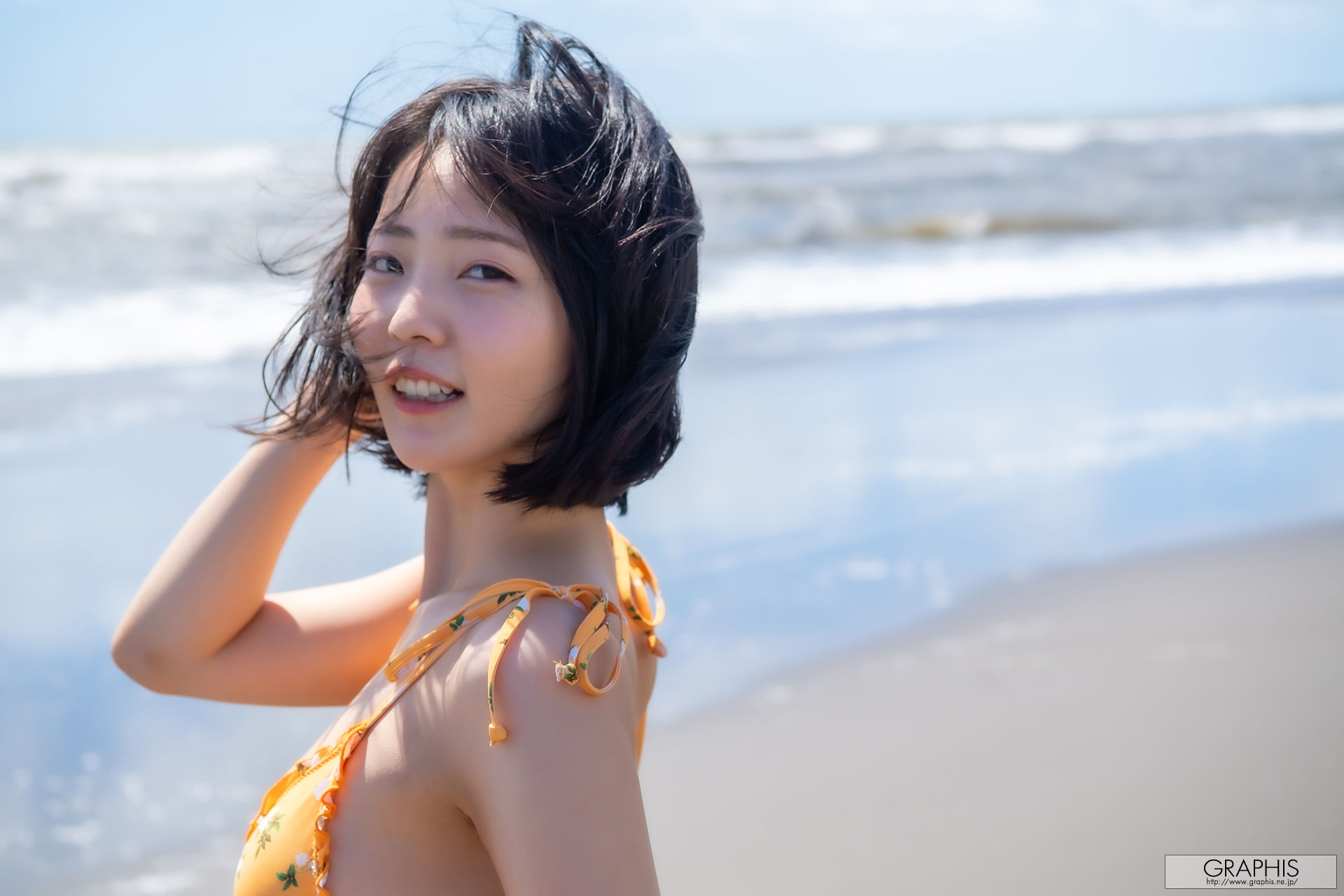 [Graphis Gals] NO.496 Meguri Minoshima 美ノ嶋めぐり TOKIMEKI!_第1张