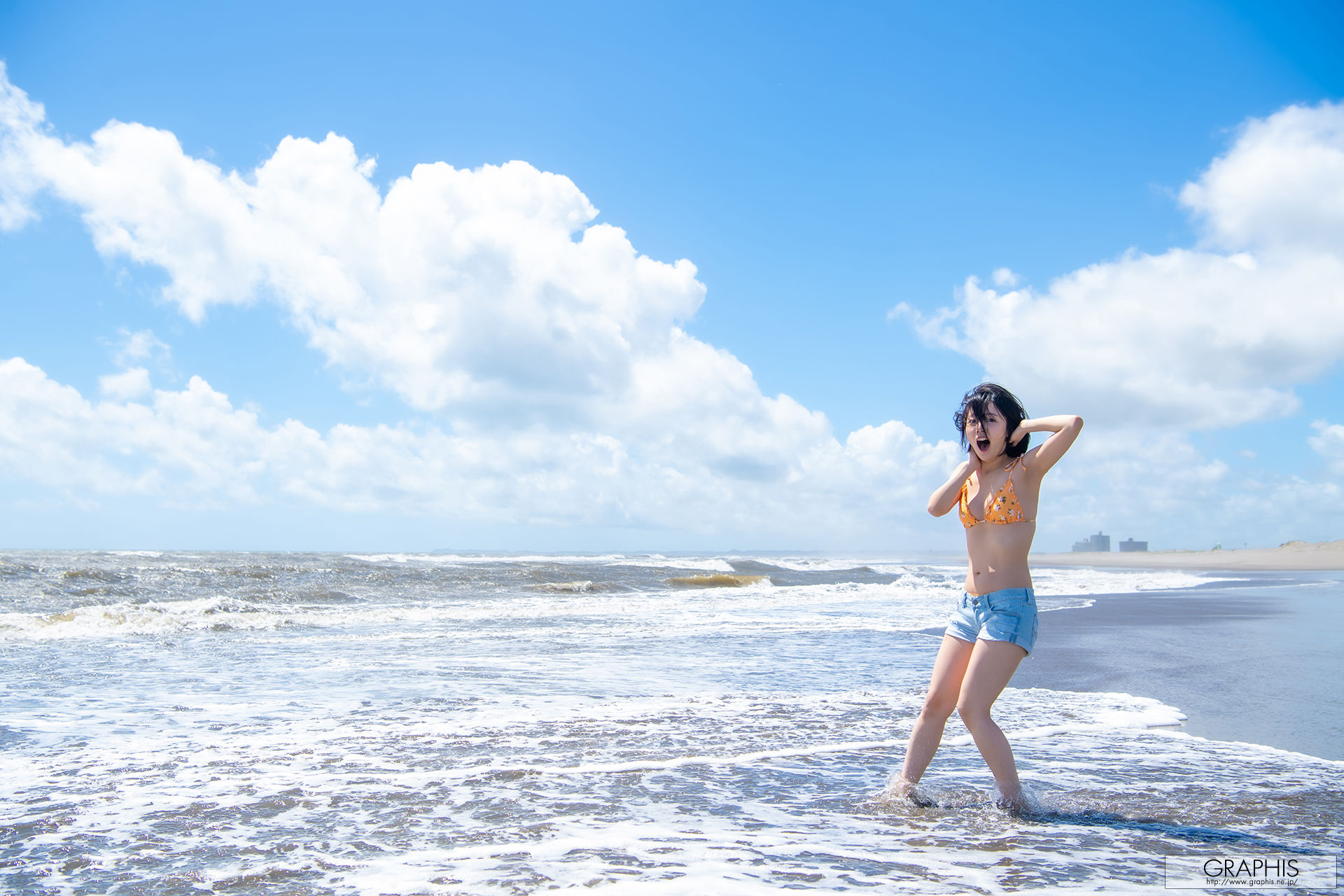 [Graphis Gals] NO.496 Meguri Minoshima 美ノ嶋めぐり TOKIMEKI!_第3张