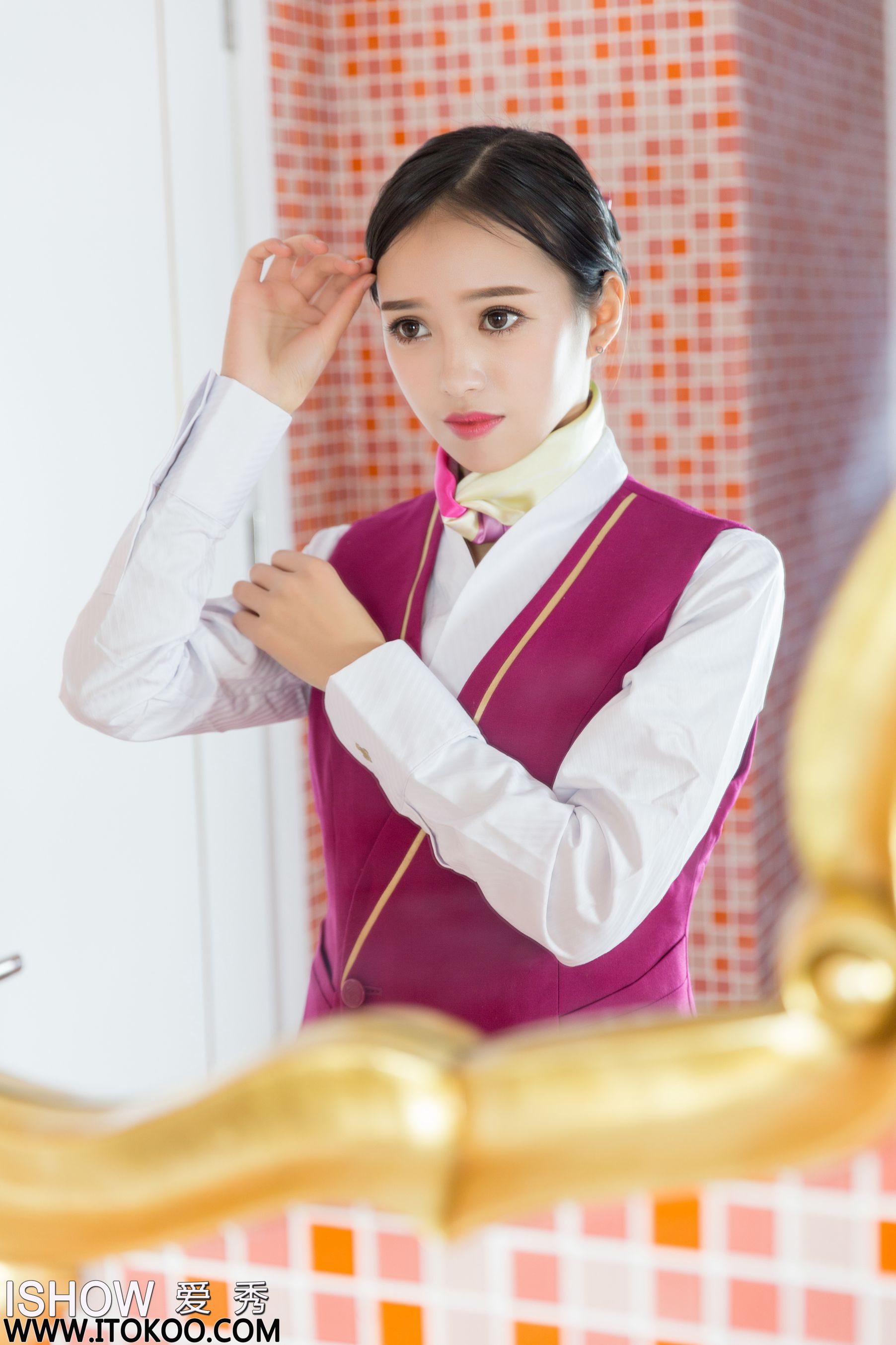 馨雅Adela《南航空姐》 [ISHOW爱秀] NO.092_第1张