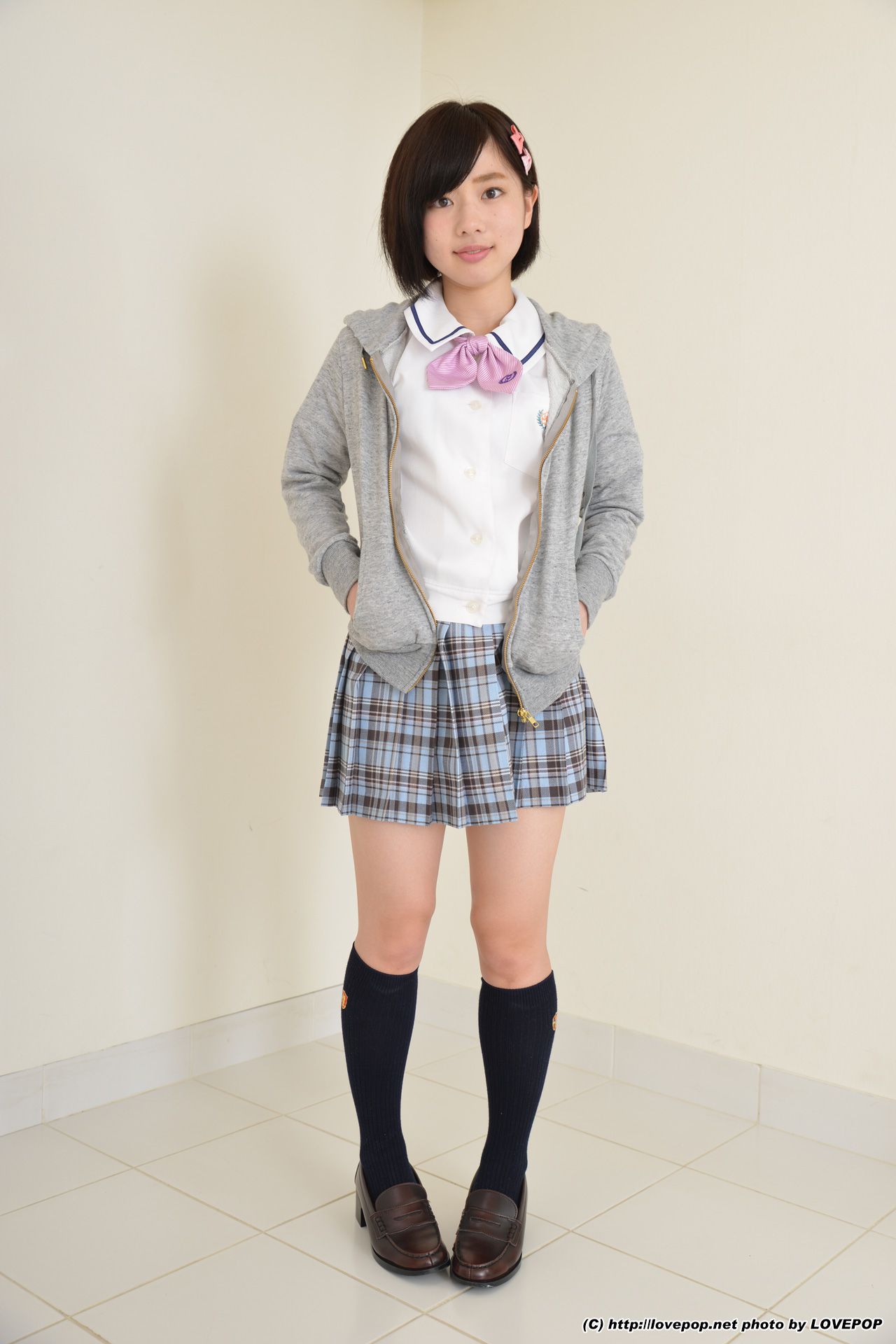 Rin Sasayama 笹山りん 校服少女 Set3 [LovePop]_第1张