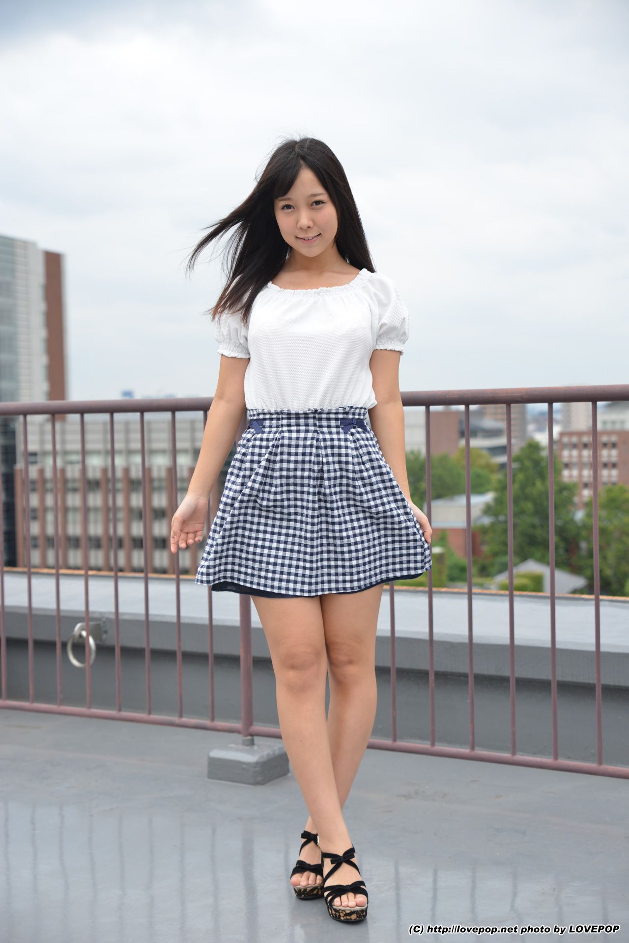 Miku Hayama 葉山美空 街拍少女 Set4 [LovePop]_第1张