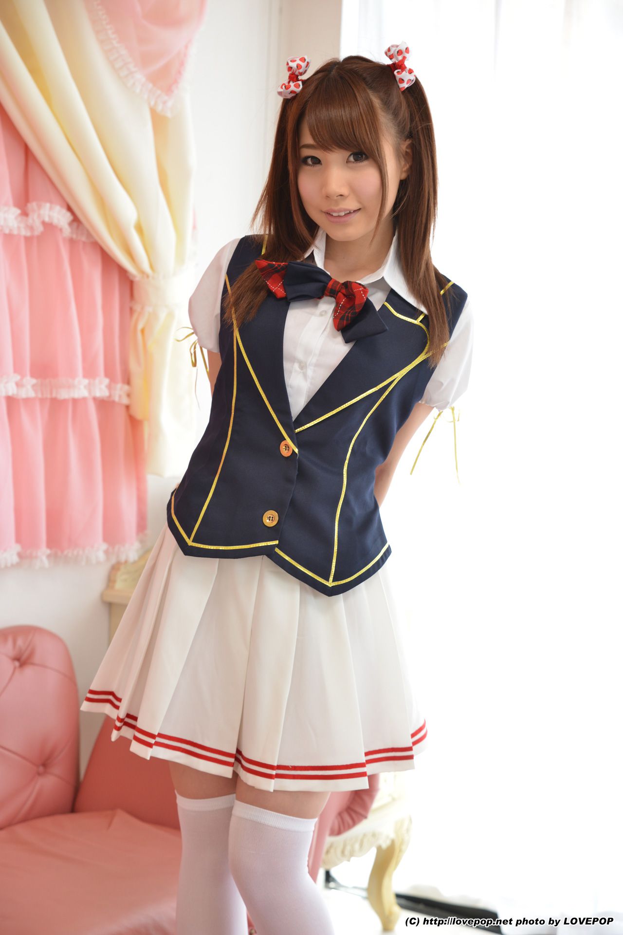 Rui Hasegawa 長谷川るい 制服萌妹 Set9 [LovePop]_第2张