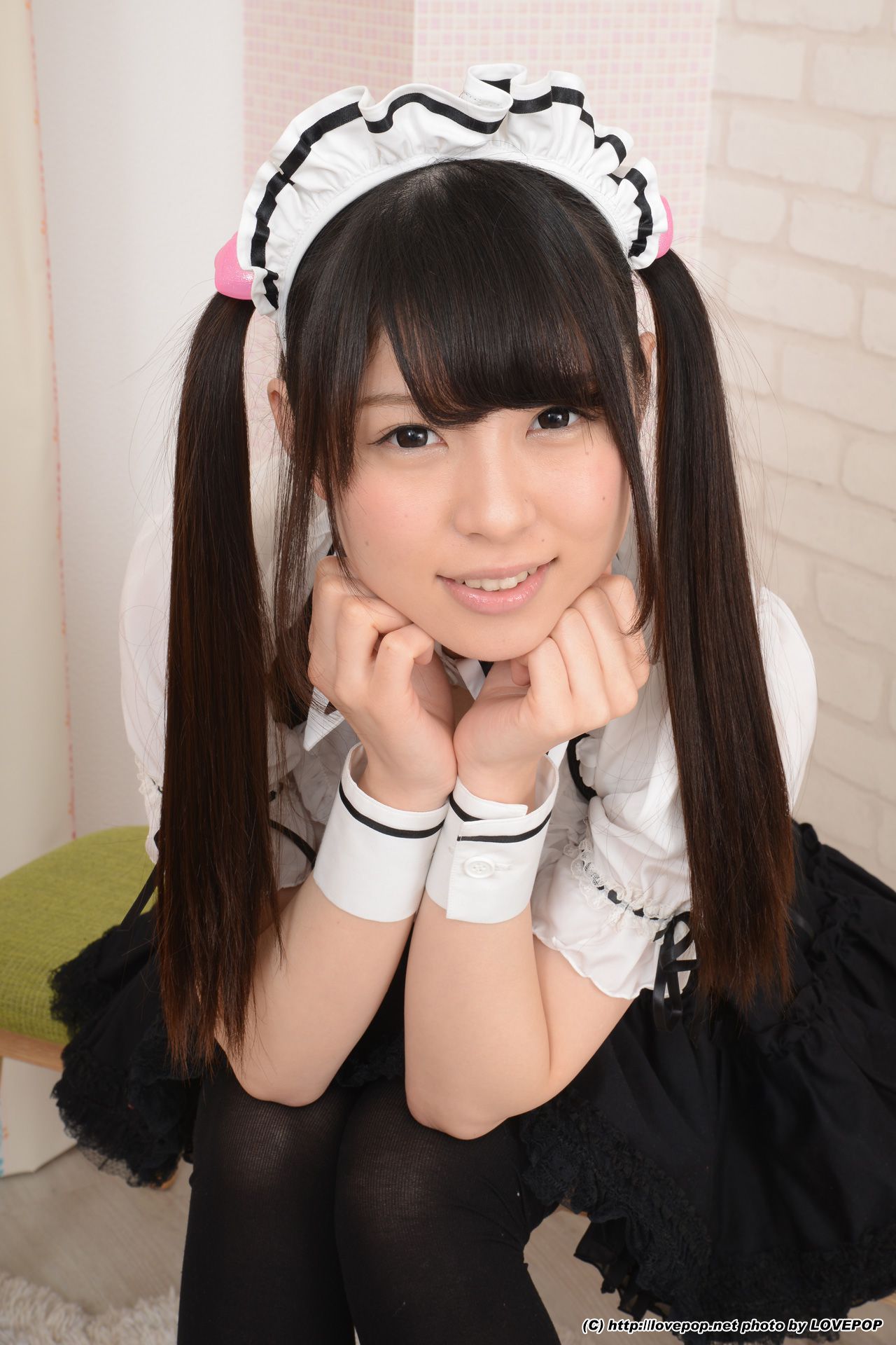 Rena Aoi あおいれな 可爱女仆 Set05 [LovePop]_第5张