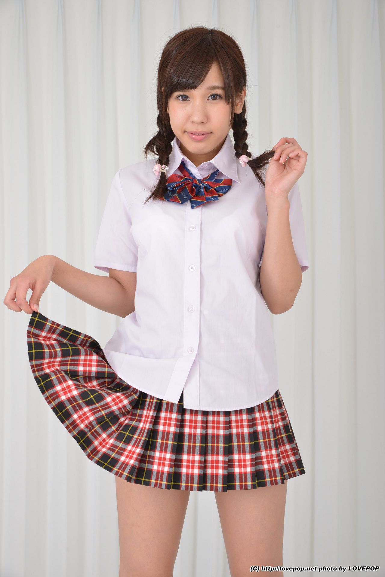 Ruru Aizawa 逢沢るる 校服系列 Set5 [LovePop]_第2张