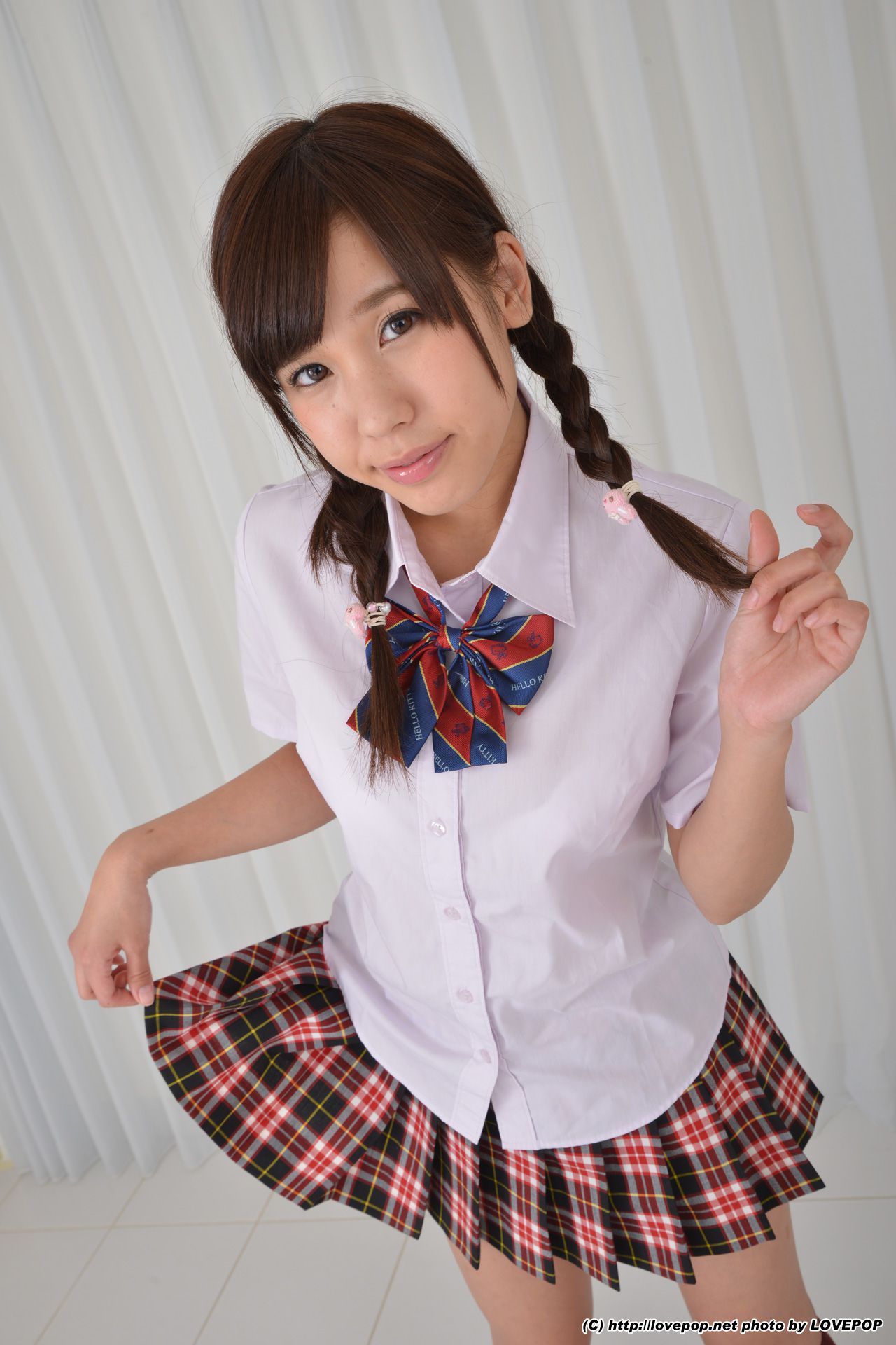 Ruru Aizawa 逢沢るる 校服系列 Set5 [LovePop]_第3张