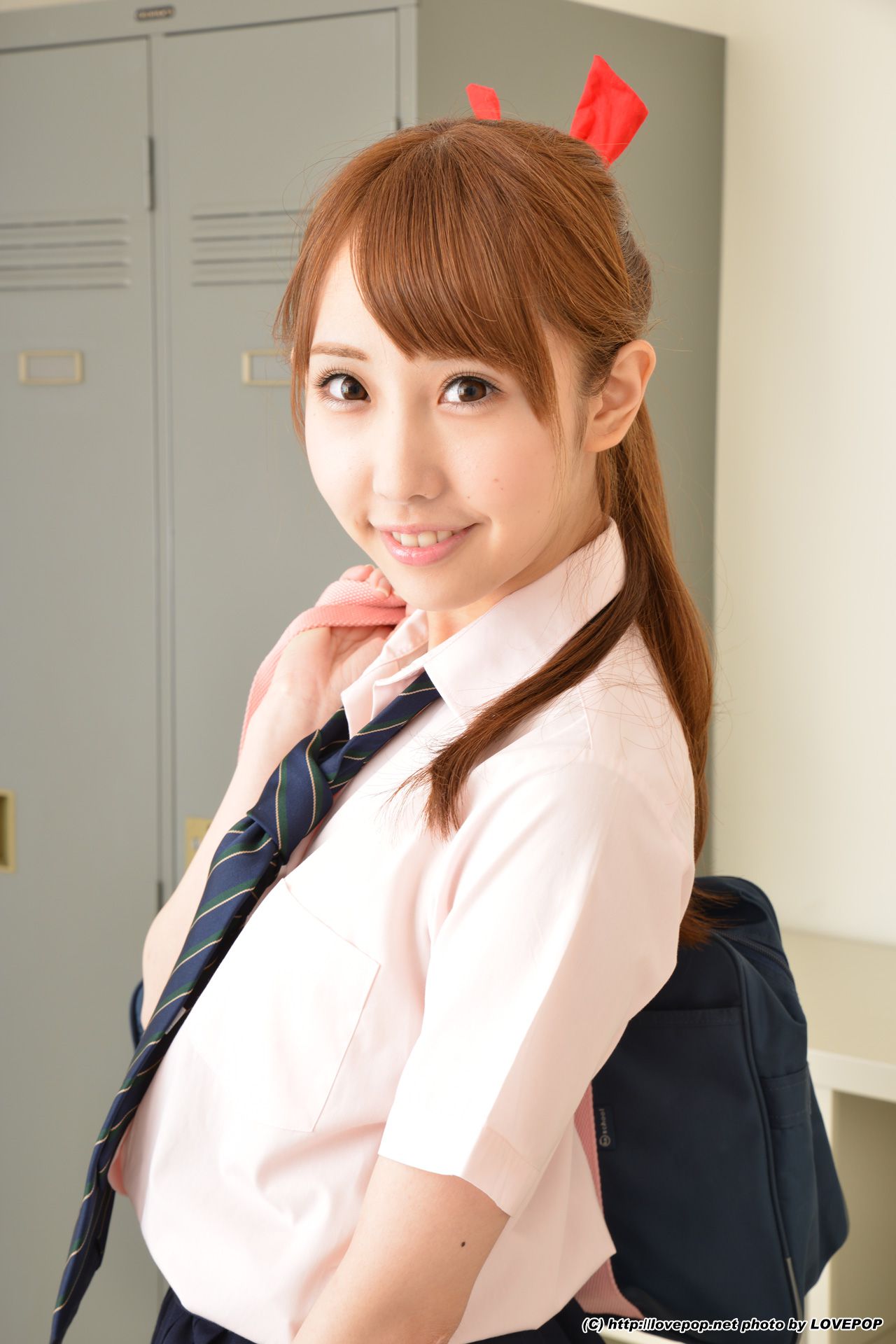 Mai Usami 宇佐美まい 学生制服 Set6 [LovePop]_第4张