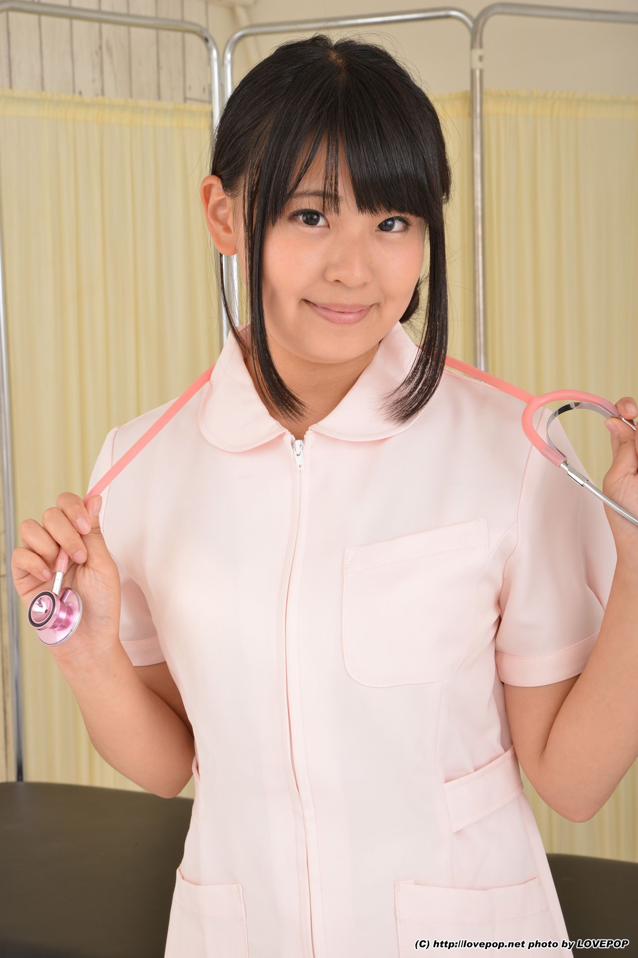 佐藤爱理/さとう愛理 护士服 Set5 [LovePop]_第3张